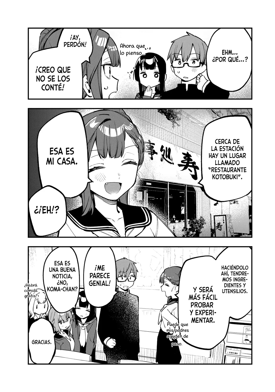 Seitokai ni mo Ana wa Aru! Capitulo 30: El desafío de Komaro página 8