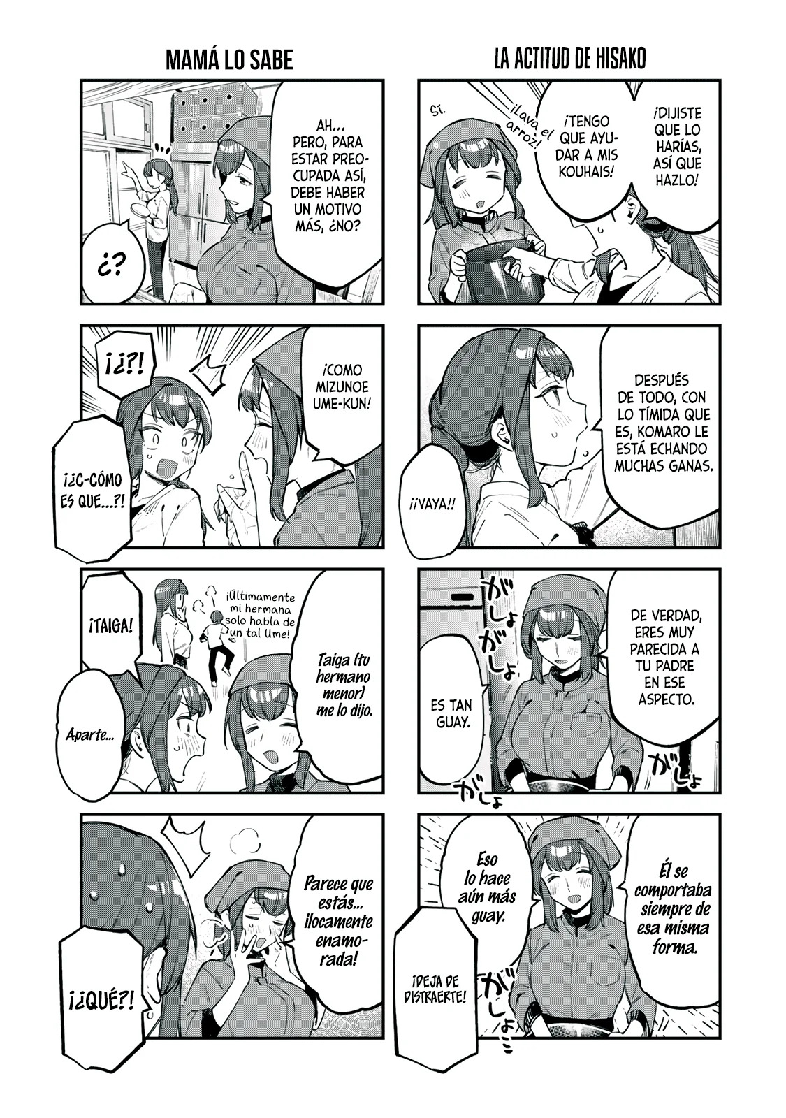 Seitokai ni mo Ana wa Aru! Capitulo 31: ¡¡Visitando a la mamá de la presidenta!! página 4