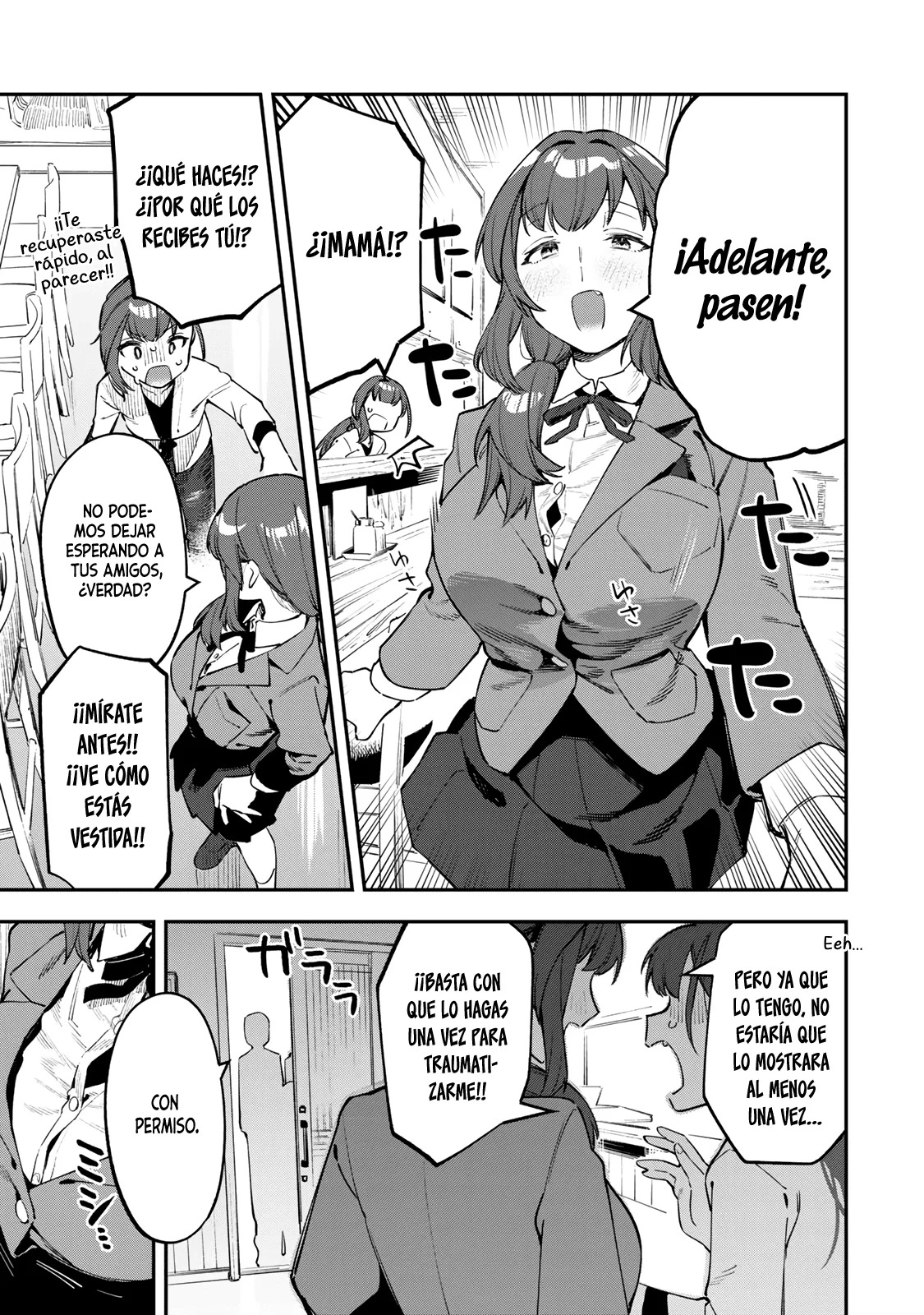 Seitokai ni mo Ana wa Aru! Capitulo 31: ¡¡Visitando a la mamá de la presidenta!! página 8