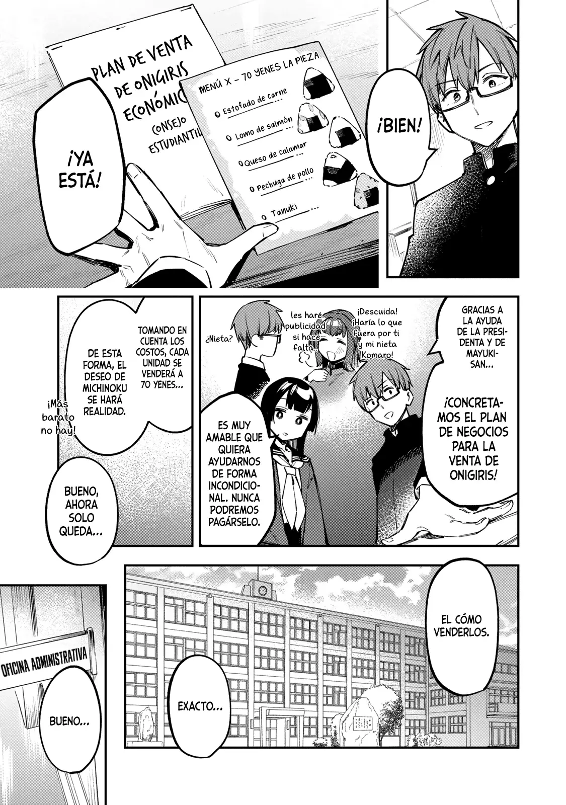 Seitokai ni mo Ana wa Aru! Capitulo 33: Batalla del onigiri página 2