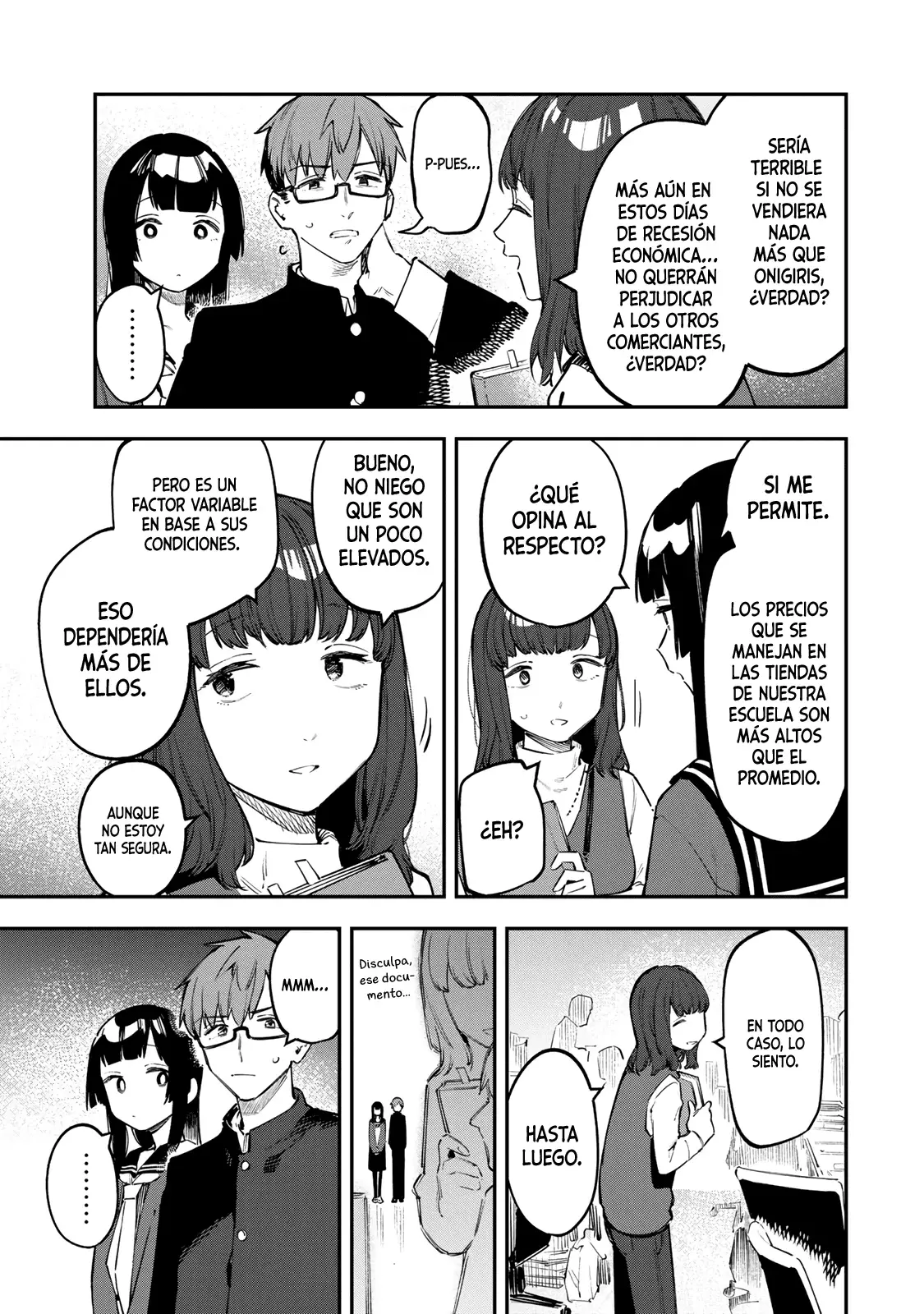 Seitokai ni mo Ana wa Aru! Capitulo 33: Batalla del onigiri página 4