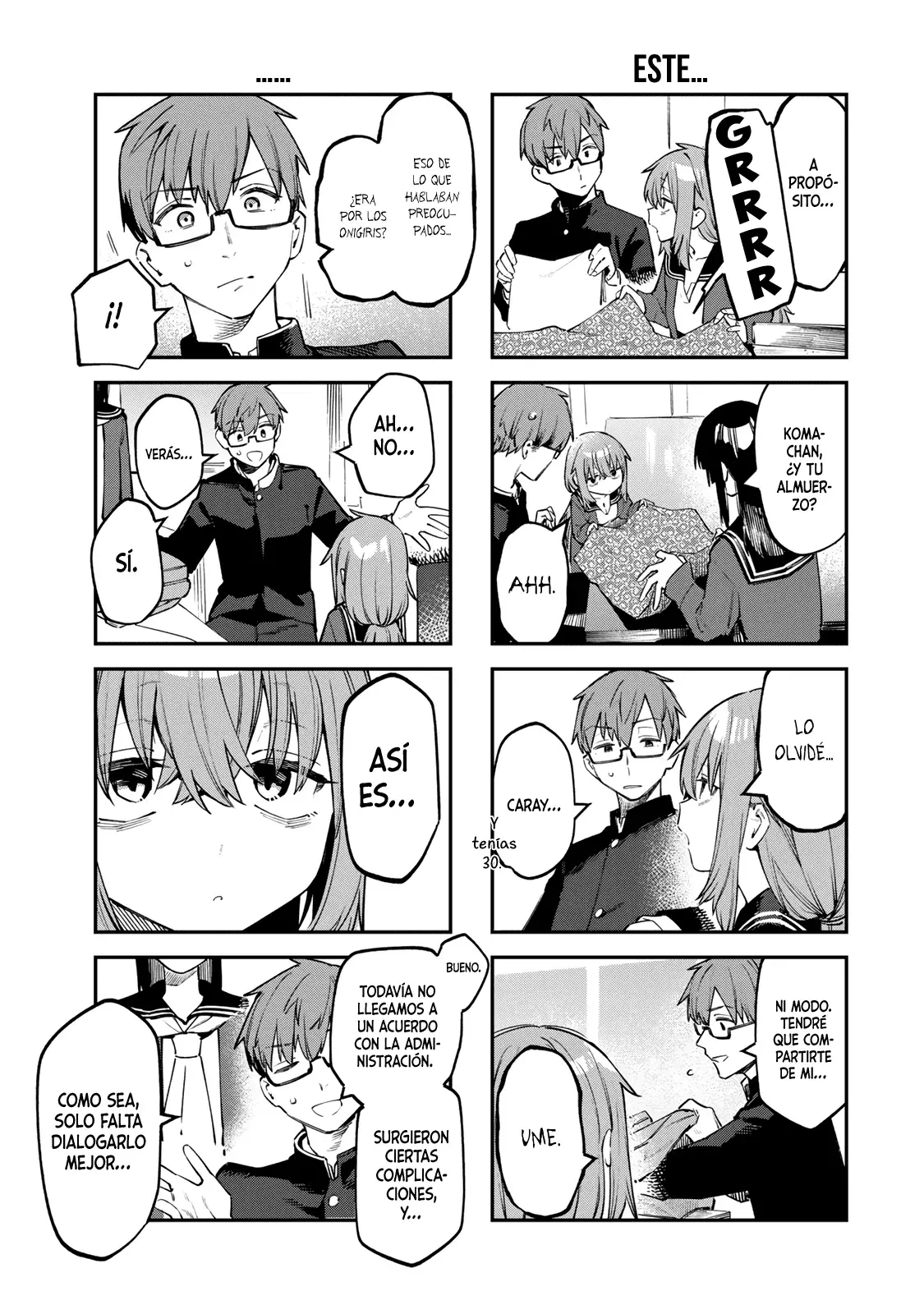 Seitokai ni mo Ana wa Aru! Capitulo 33: Batalla del onigiri página 6