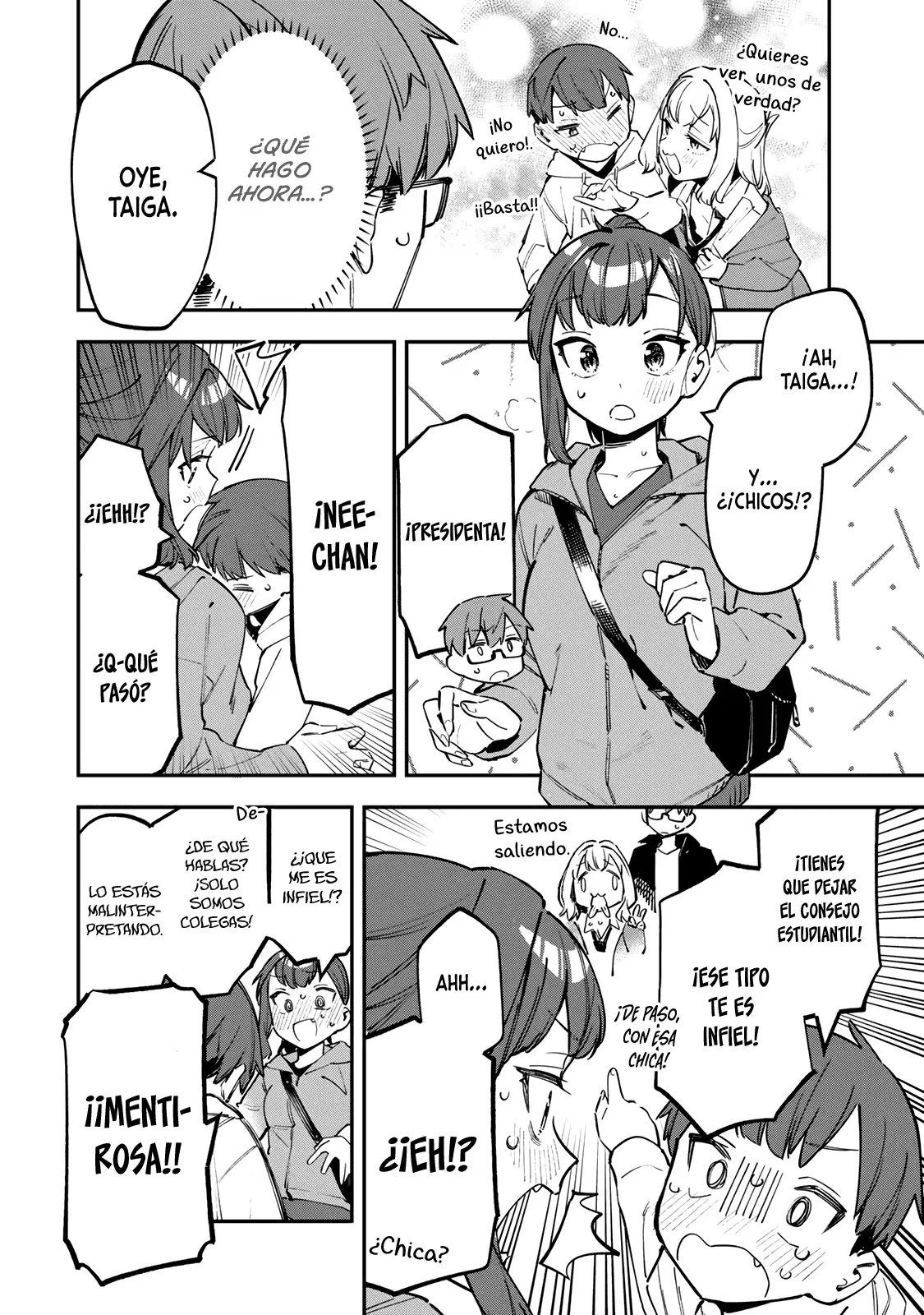 Seitokai ni mo Ana wa Aru! Capitulo 36: Desconfiando de Ume el Libertino página 7