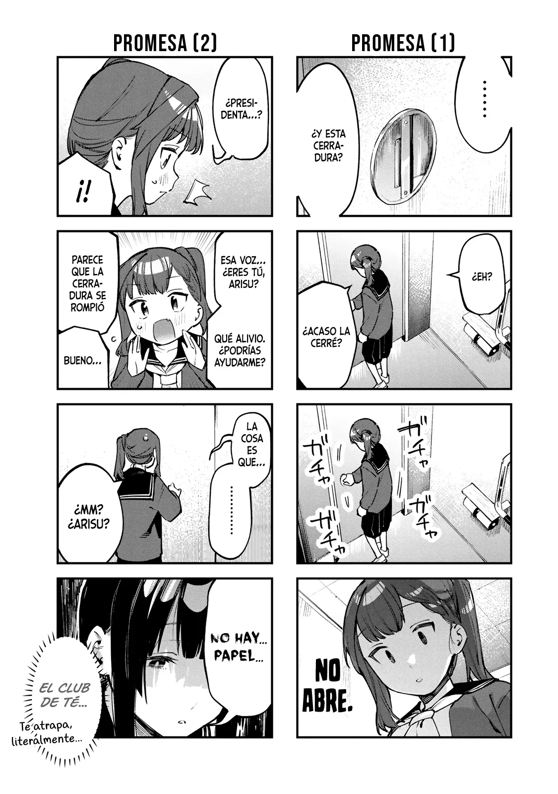 Seitokai ni mo Ana wa Aru! Capitulo 37: Emergencia sanitaria página 4