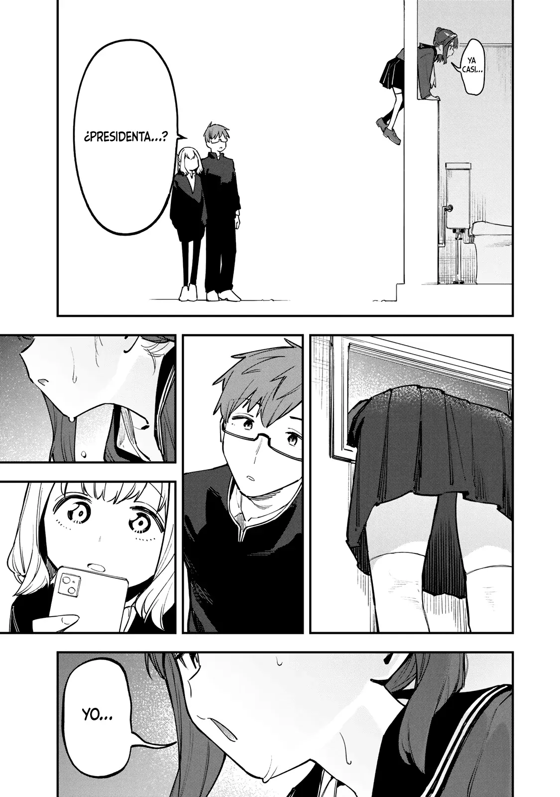 Seitokai ni mo Ana wa Aru! Capitulo 37: Emergencia sanitaria página 8