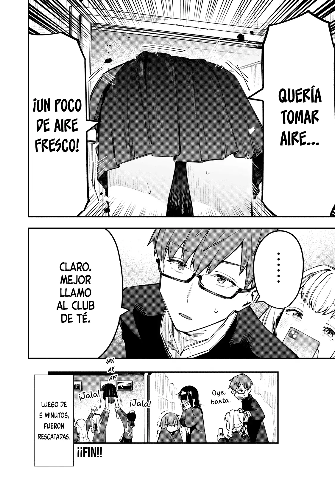 Seitokai ni mo Ana wa Aru! Capitulo 37: Emergencia sanitaria página 9