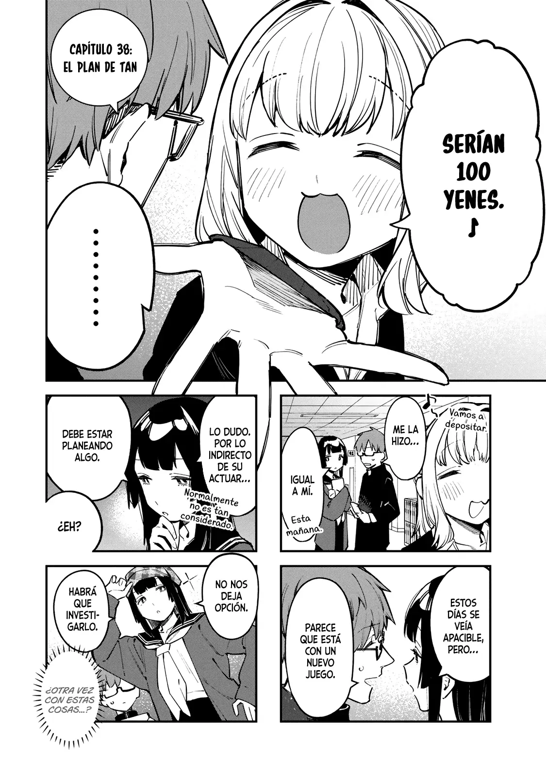 Seitokai ni mo Ana wa Aru! Capitulo 38: El plan de Tan página 3