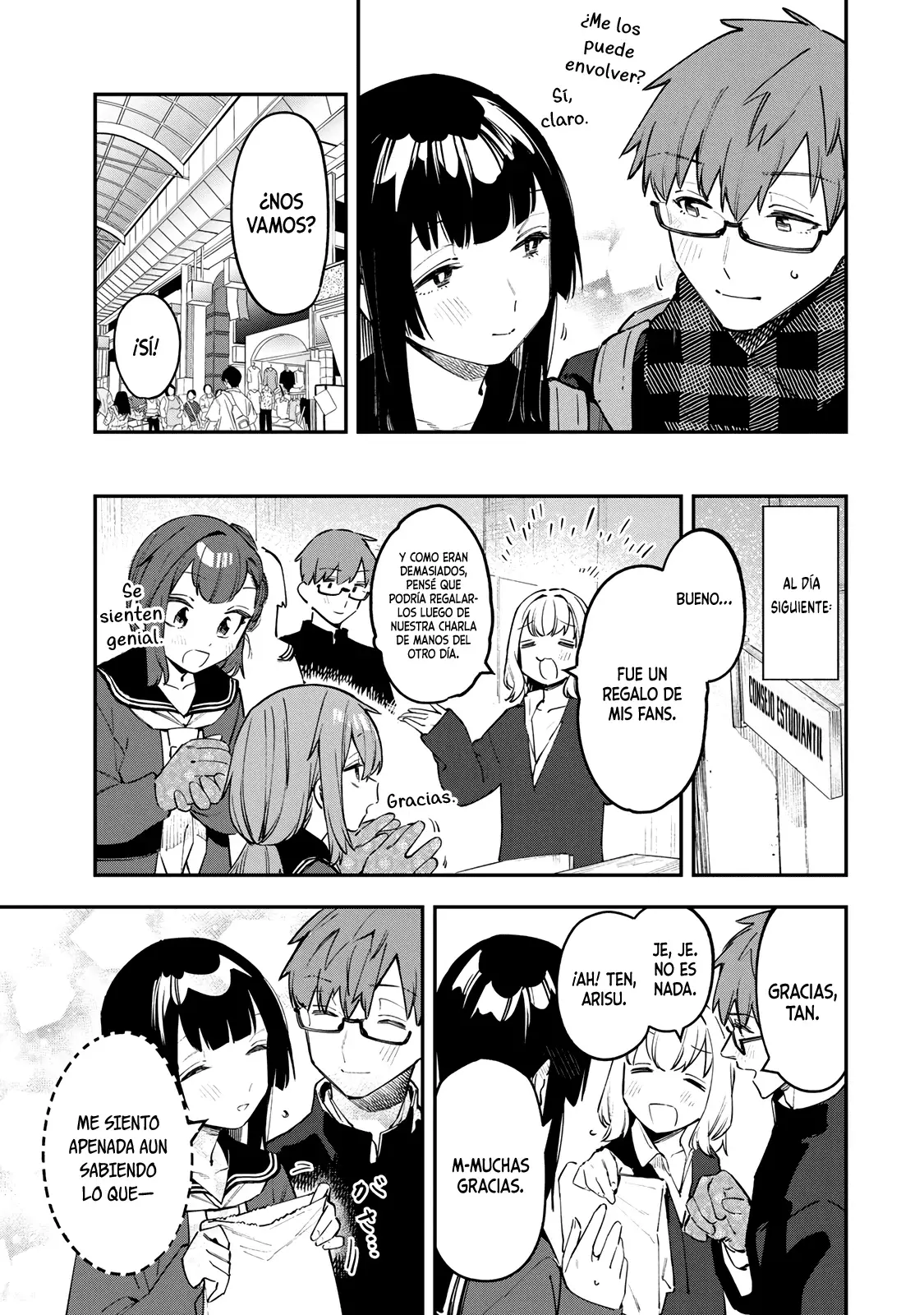 Seitokai ni mo Ana wa Aru! Capitulo 38: El plan de Tan página 8