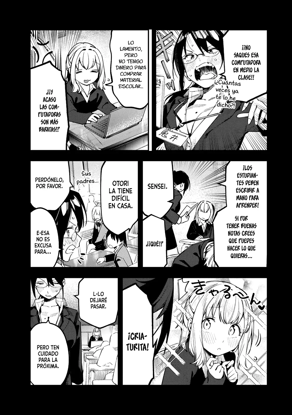 Seitokai ni mo Ana wa Aru! Capitulo 39: El mundo de Tan página 4