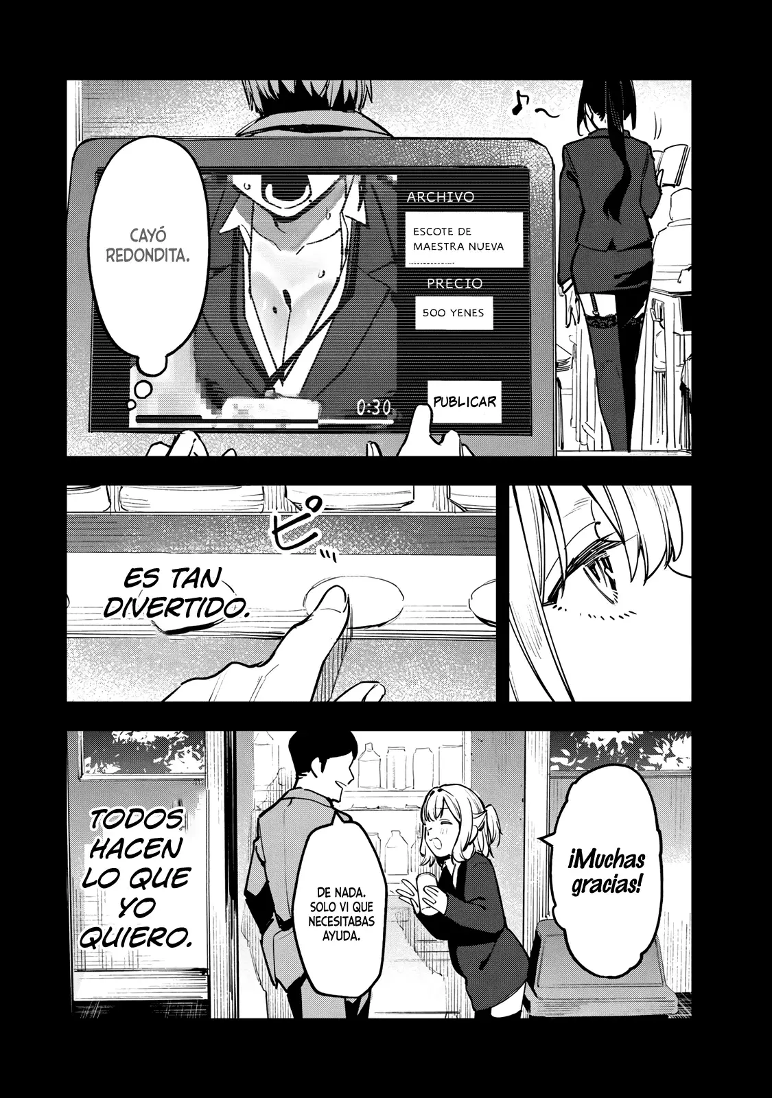 Seitokai ni mo Ana wa Aru! Capitulo 39: El mundo de Tan página 5