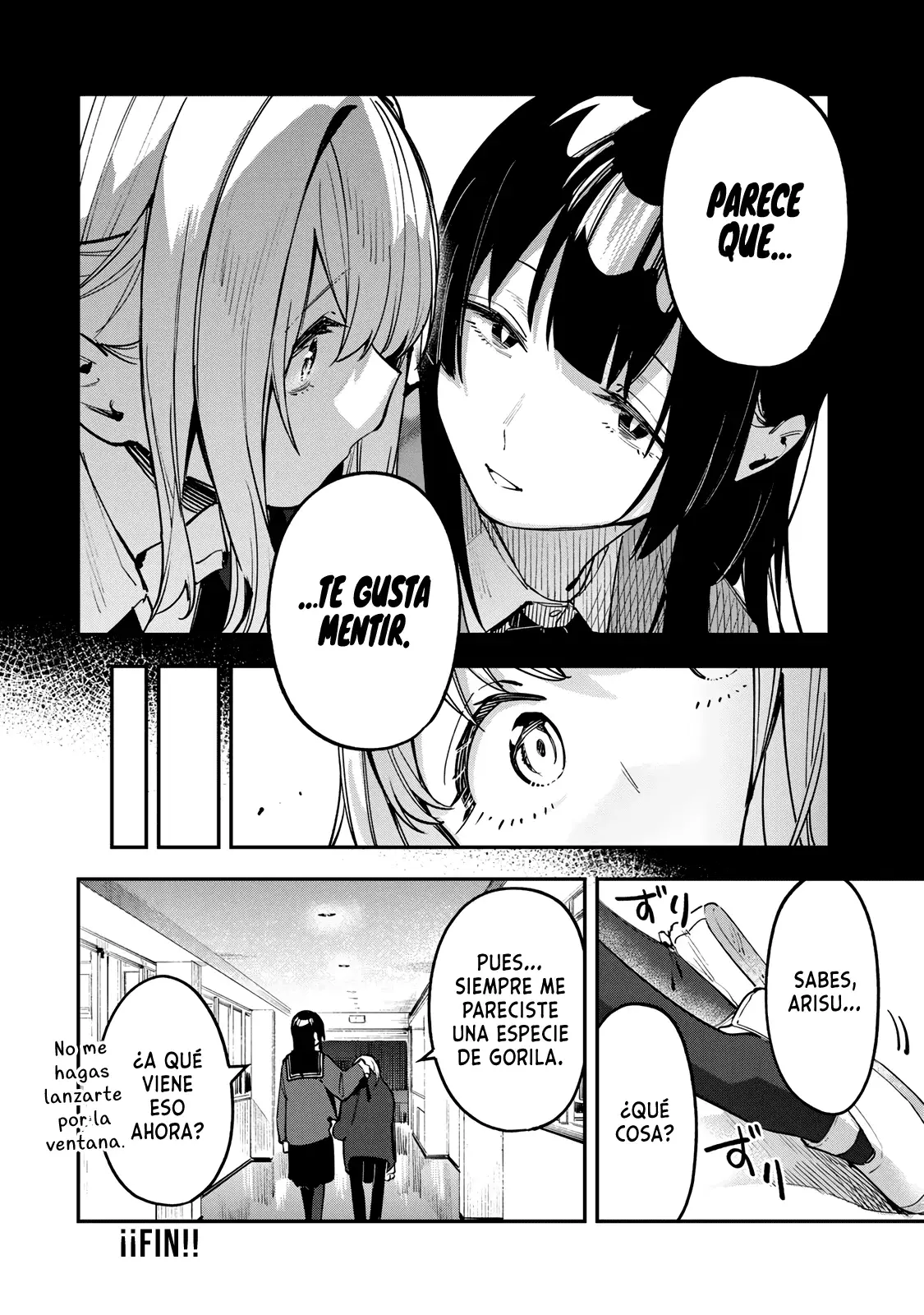 Seitokai ni mo Ana wa Aru! Capitulo 39: El mundo de Tan página 9