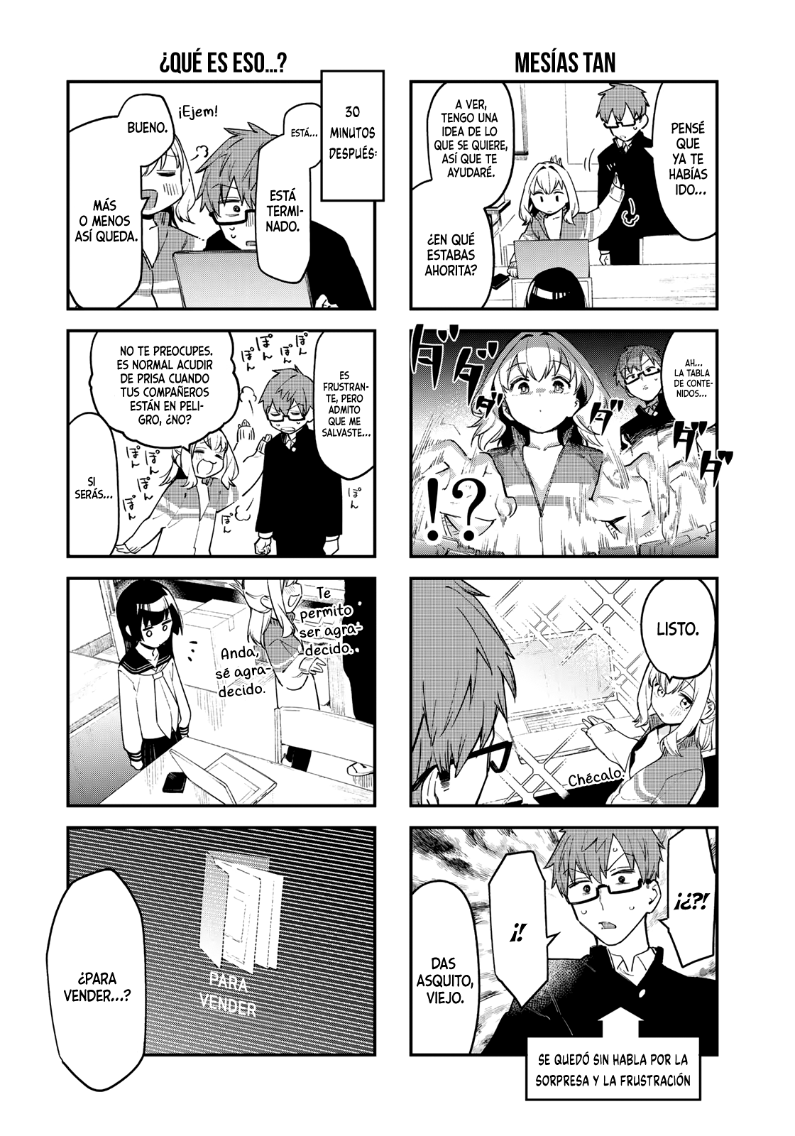 Seitokai ni mo Ana wa Aru! Capitulo 4: Mesías Tan página 6