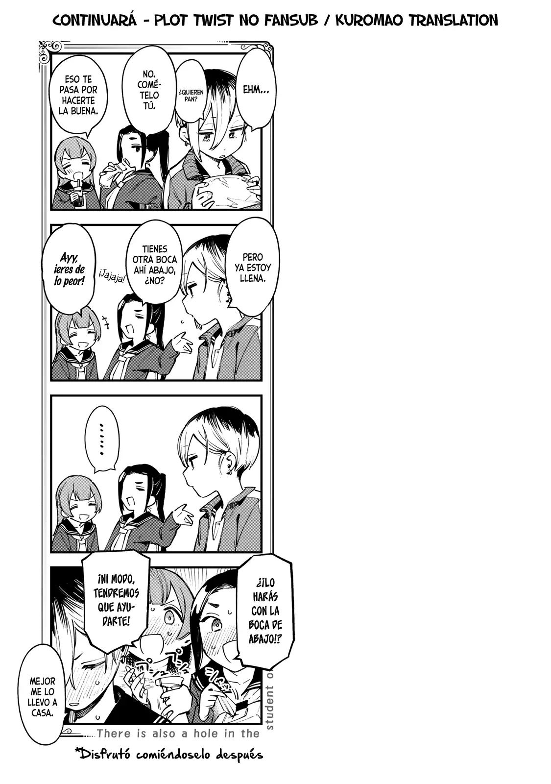 Seitokai ni mo Ana wa Aru! Capitulo 40: Adelante, Komaro página 10