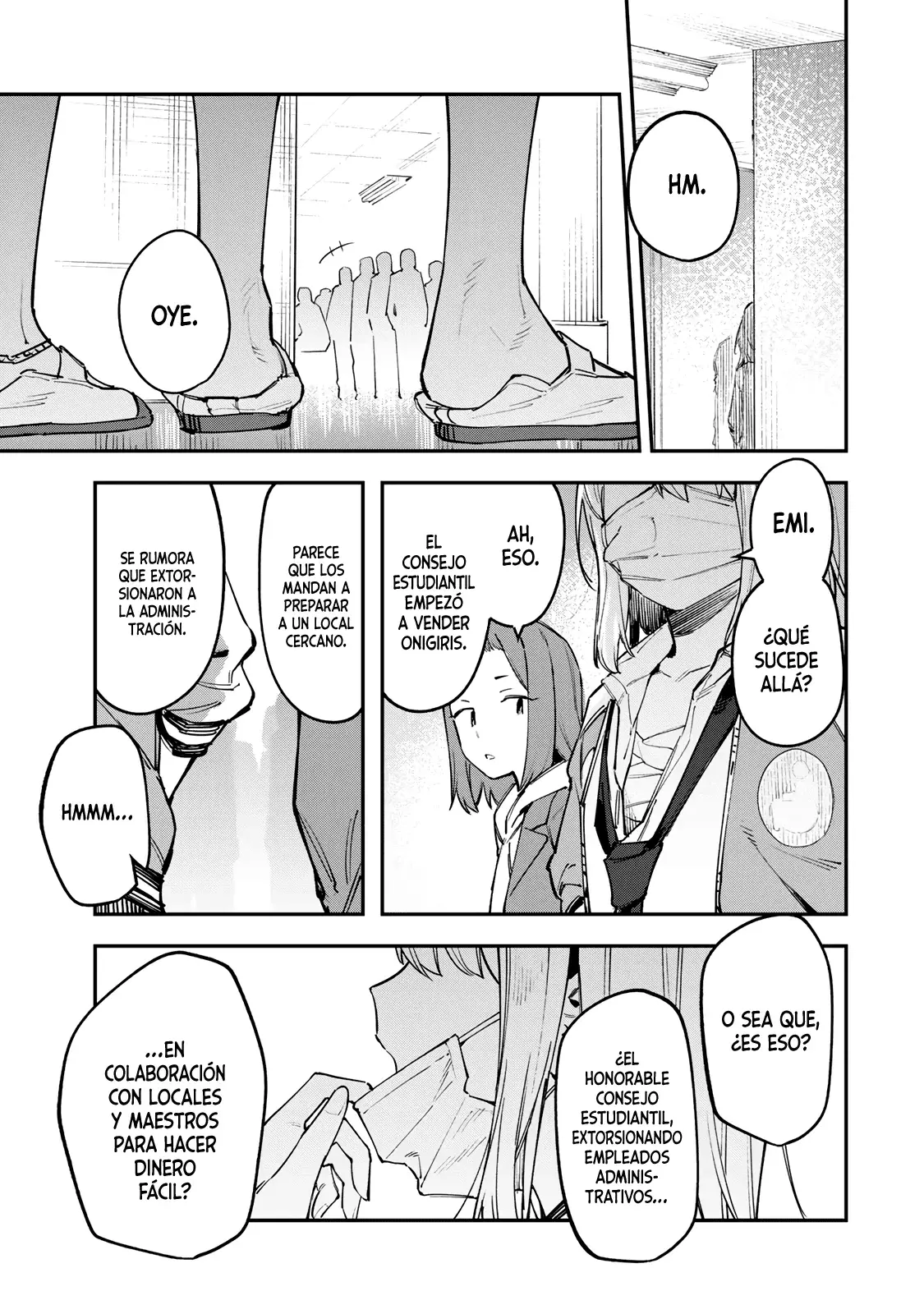 Seitokai ni mo Ana wa Aru! Capitulo 40: Adelante, Komaro página 8