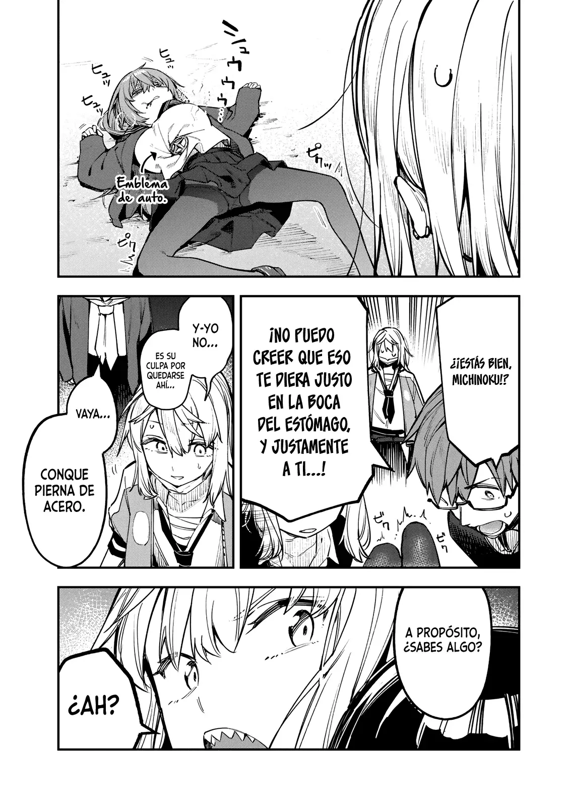 Seitokai ni mo Ana wa Aru! Capitulo 41: La tigresa de fujinasu página 8