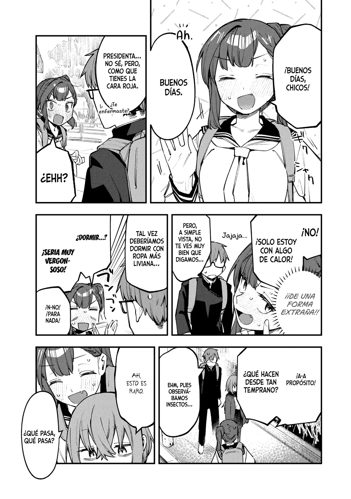 Seitokai ni mo Ana wa Aru! Capitulo 43: Criaturas de todo tipo página 8