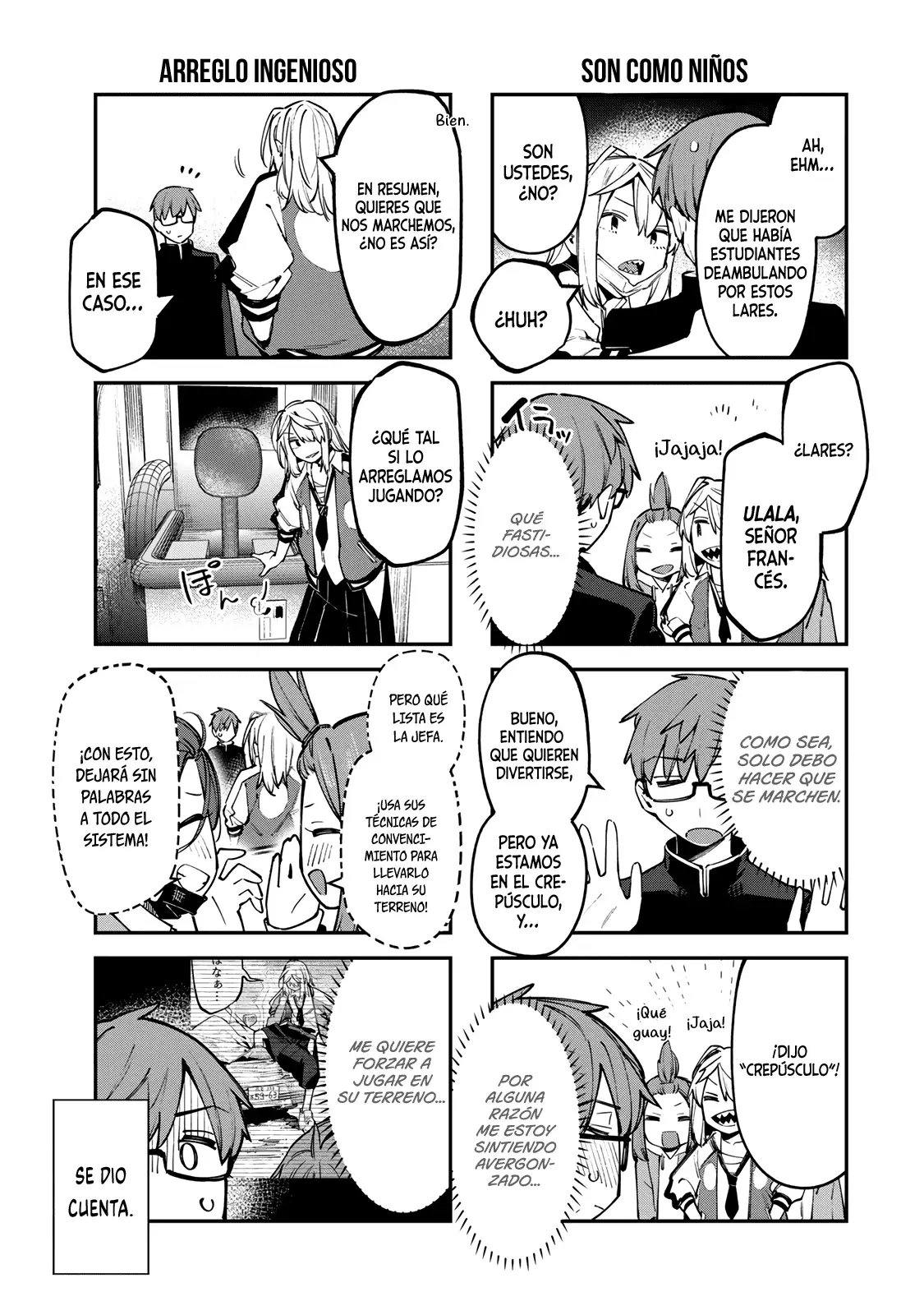 Seitokai ni mo Ana wa Aru! Capitulo 45: Tora x Ume página 6