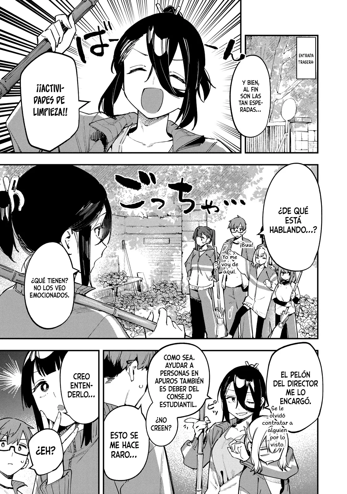 Seitokai ni mo Ana wa Aru! Capitulo 46: Limpieza y pechos página 2