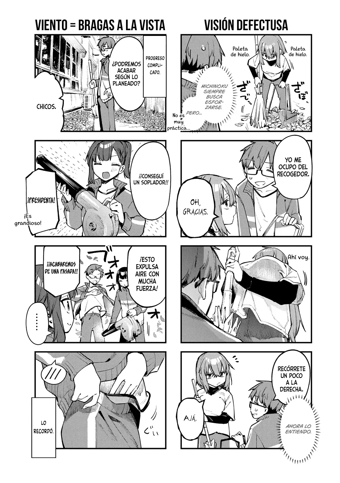 Seitokai ni mo Ana wa Aru! Capitulo 46: Limpieza y pechos página 6