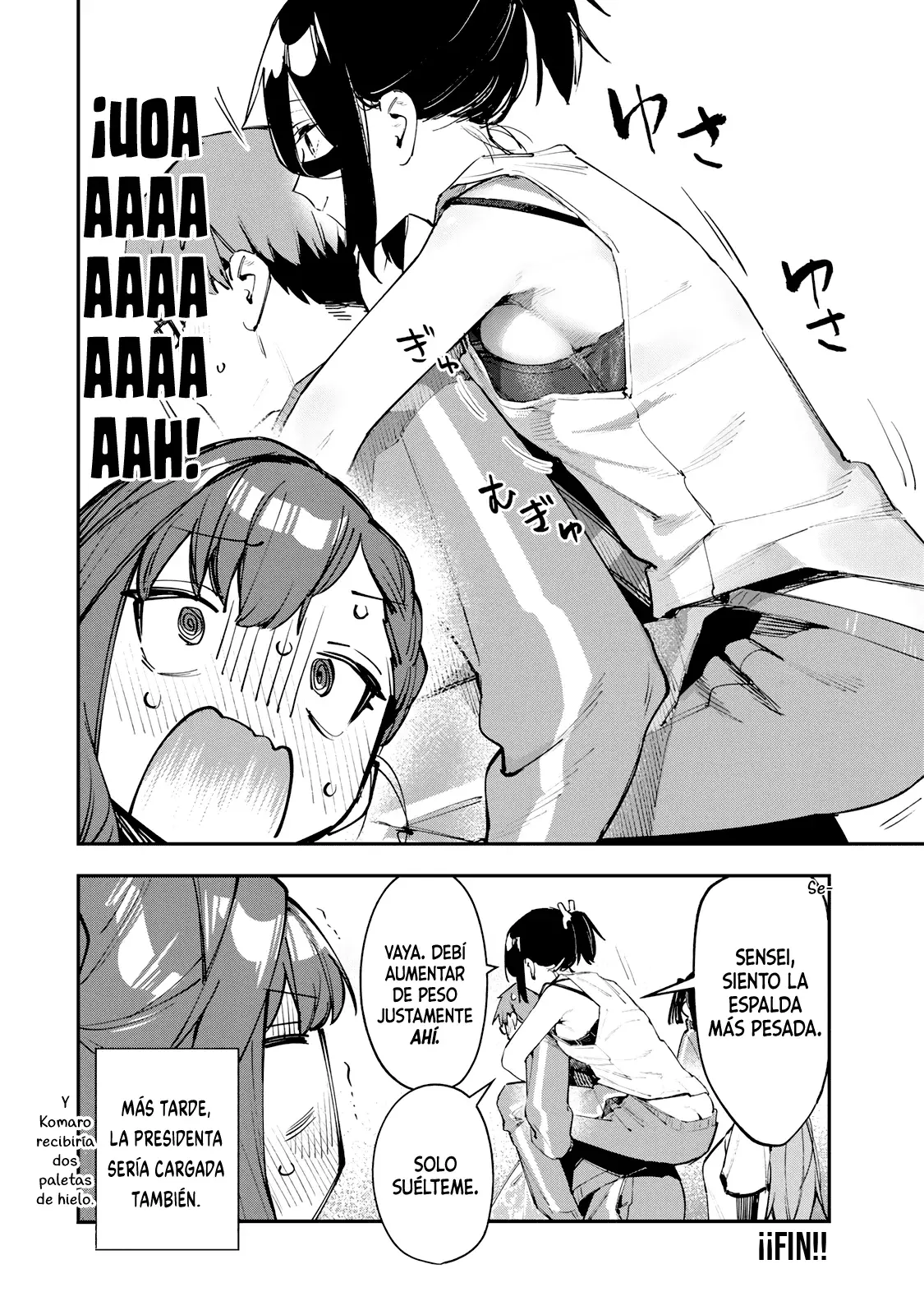 Seitokai ni mo Ana wa Aru! Capitulo 46: Limpieza y pechos página 9
