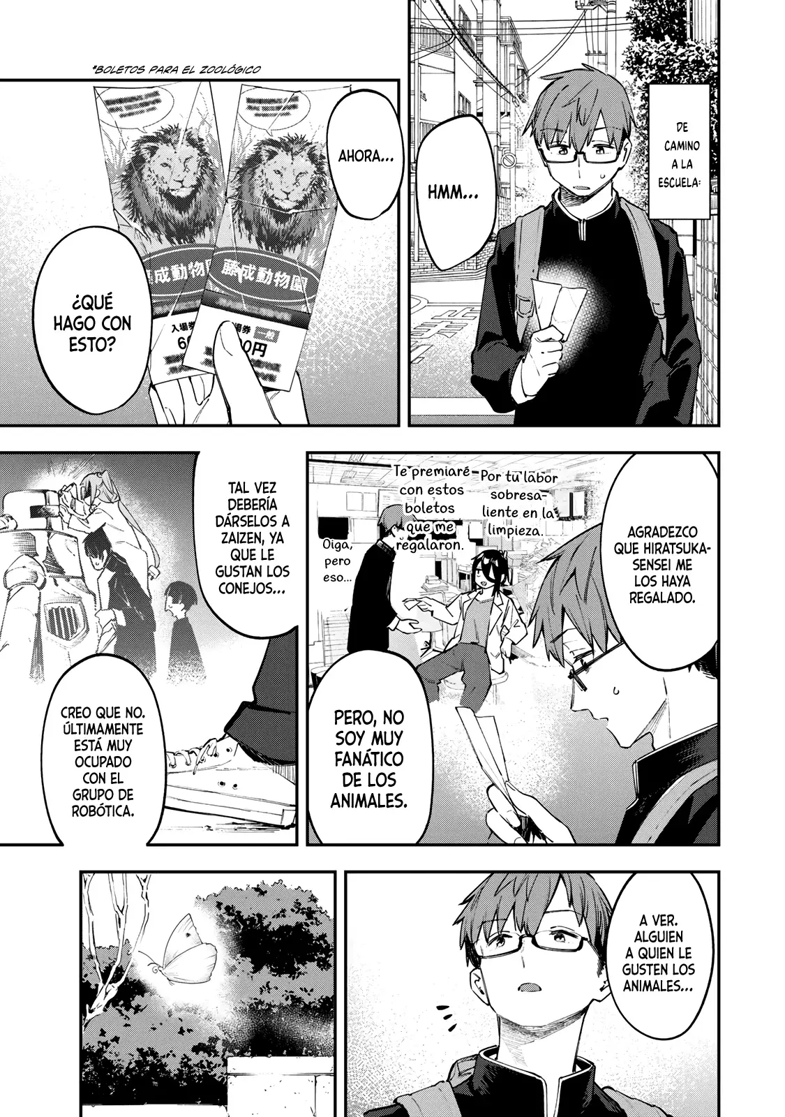 Seitokai ni mo Ana wa Aru! Capitulo 47: Komaro y el zoológico 1 página 2