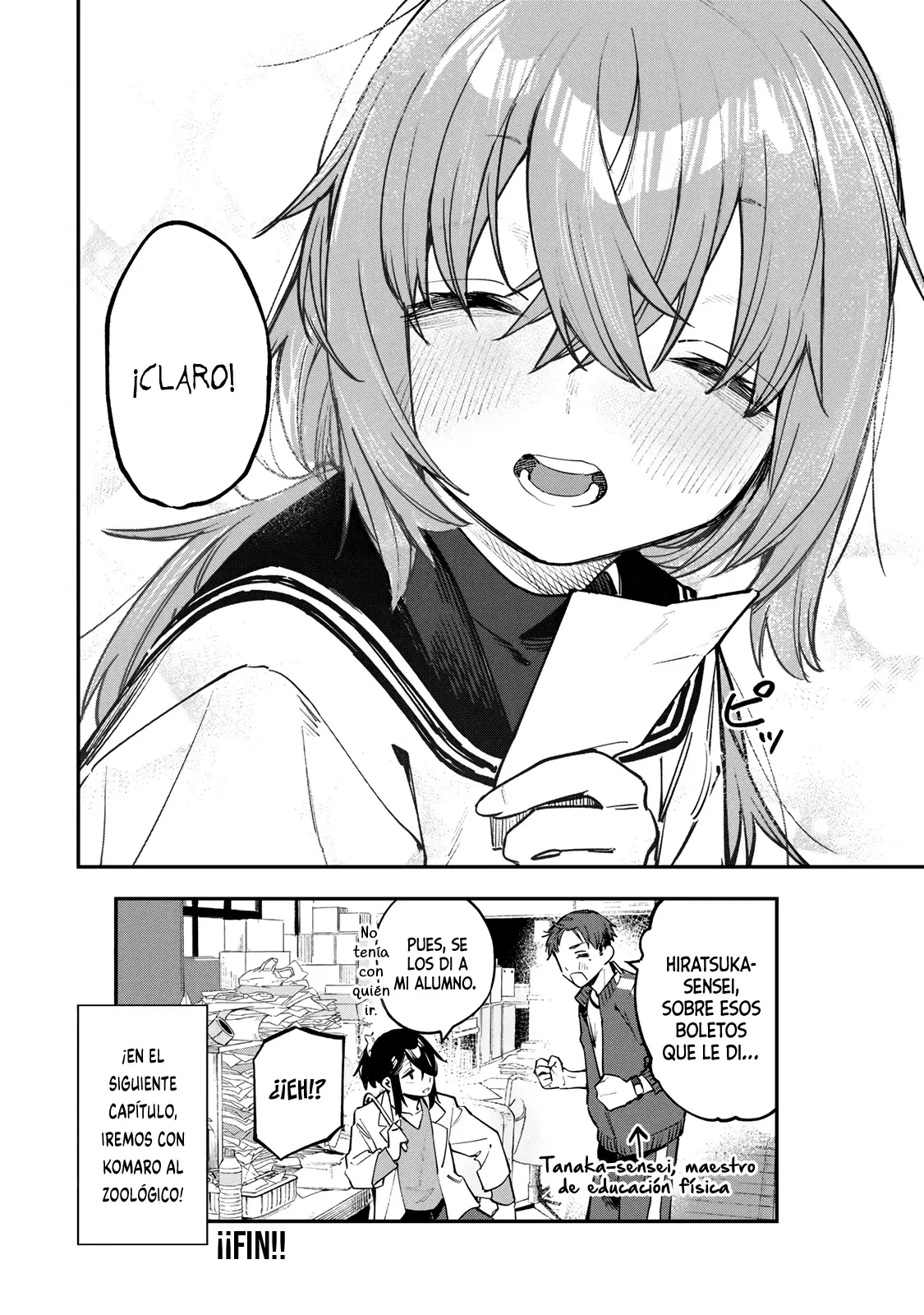 Seitokai ni mo Ana wa Aru! Capitulo 47: Komaro y el zoológico 1 página 9