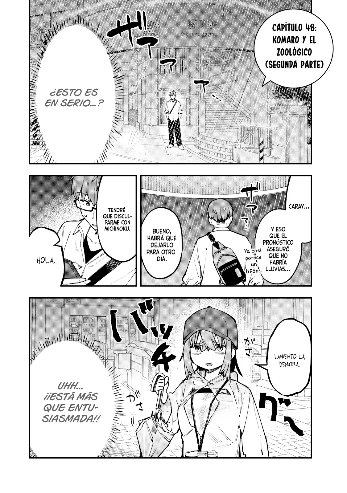 Seitokai ni mo Ana wa Aru! Capitulo 48: Komaro y el zoológico 2 página 3