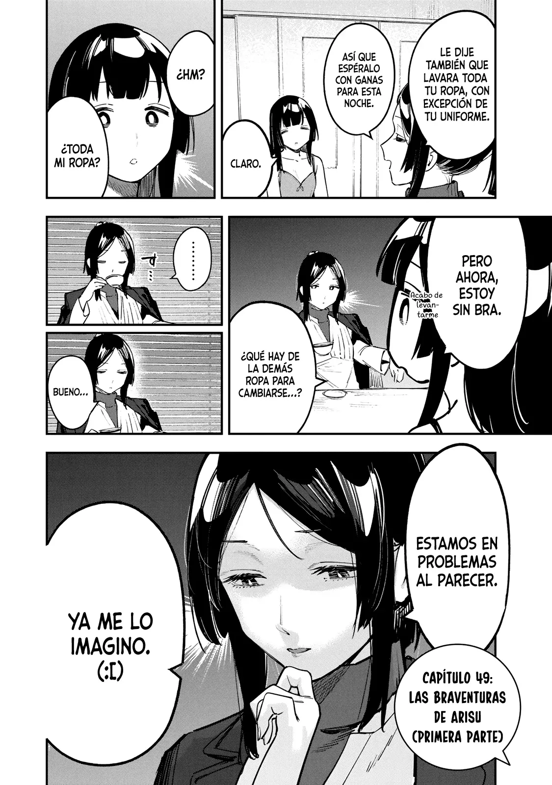 Seitokai ni mo Ana wa Aru! Capitulo 49: Las braventuras de Arisu 1 página 3