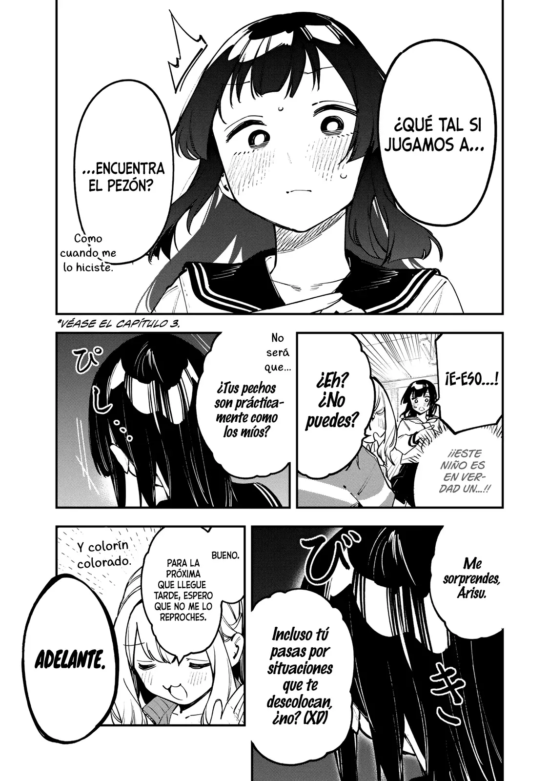 Seitokai ni mo Ana wa Aru! Capitulo 49: Las braventuras de Arisu 1 página 8