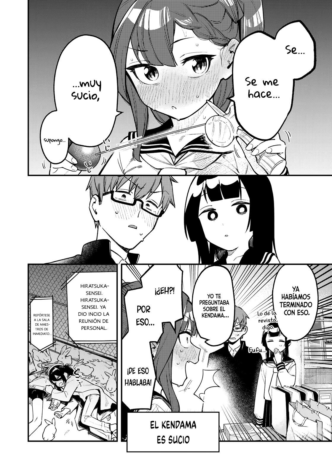 Seitokai ni mo Ana wa Aru! Capitulo 5: Se me hace muy sucio, supongo página 8