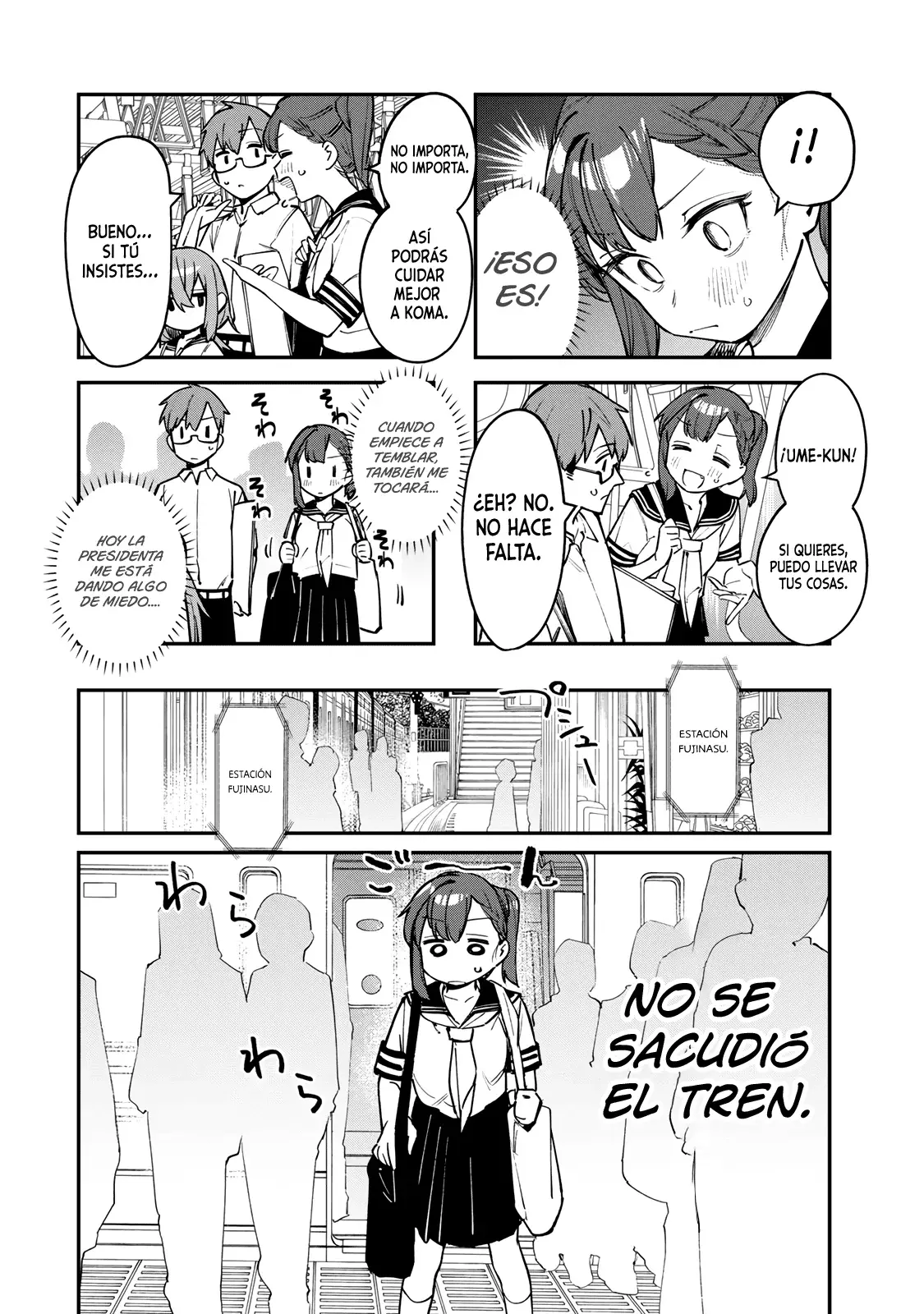 Seitokai ni mo Ana wa Aru! Capitulo 52: ¡El peor momento de la presidenta! página 7