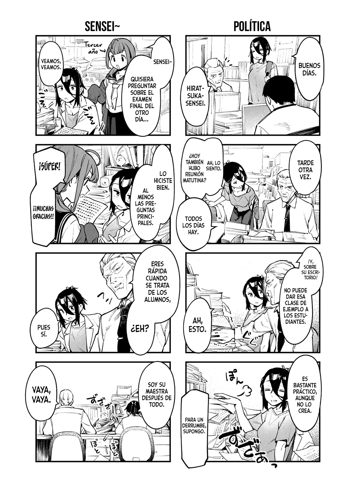 Seitokai ni mo Ana wa Aru! Capitulo 53: El mundo de Satomi página 6