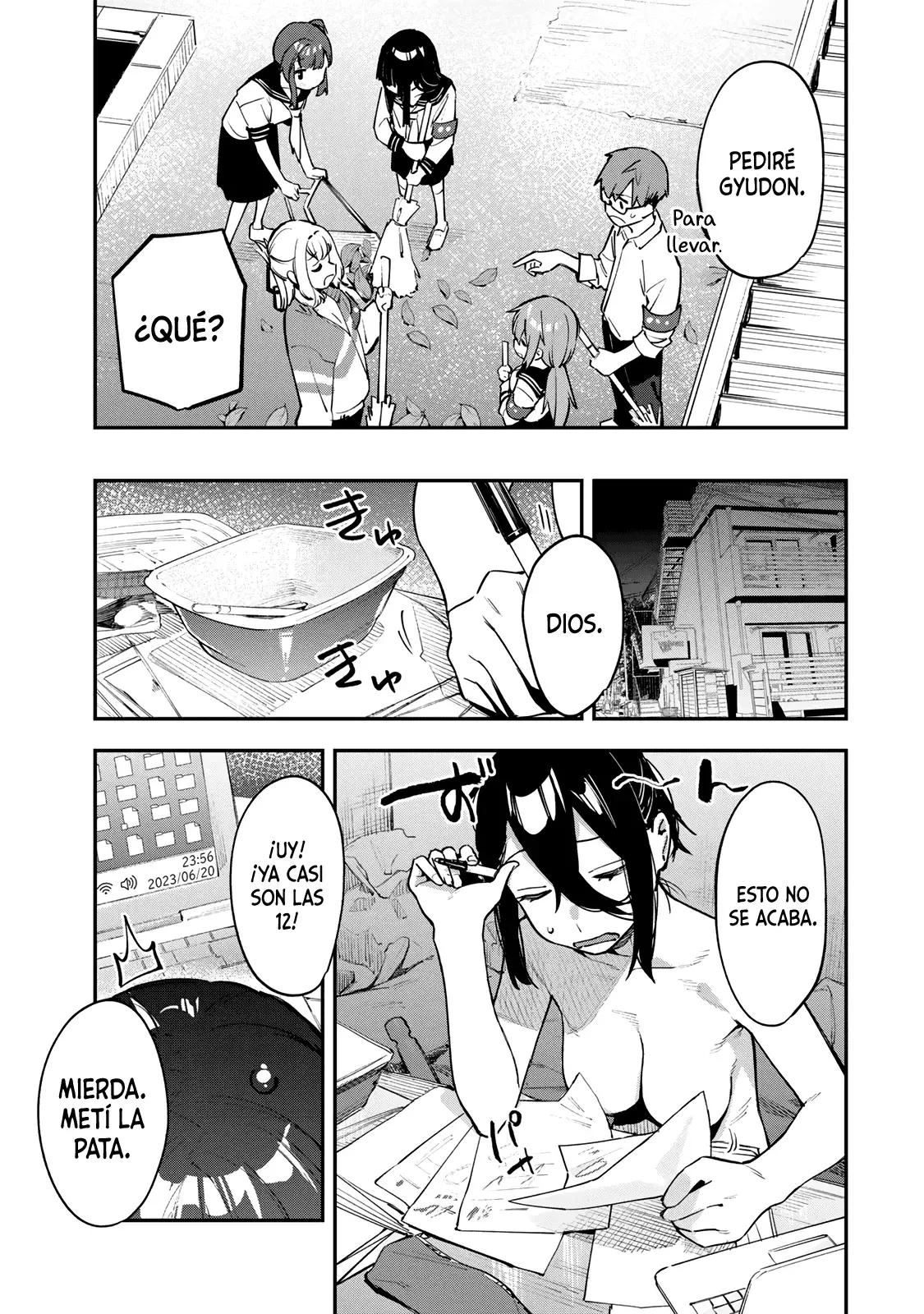 Seitokai ni mo Ana wa Aru! Capitulo 53: El mundo de Satomi página 8
