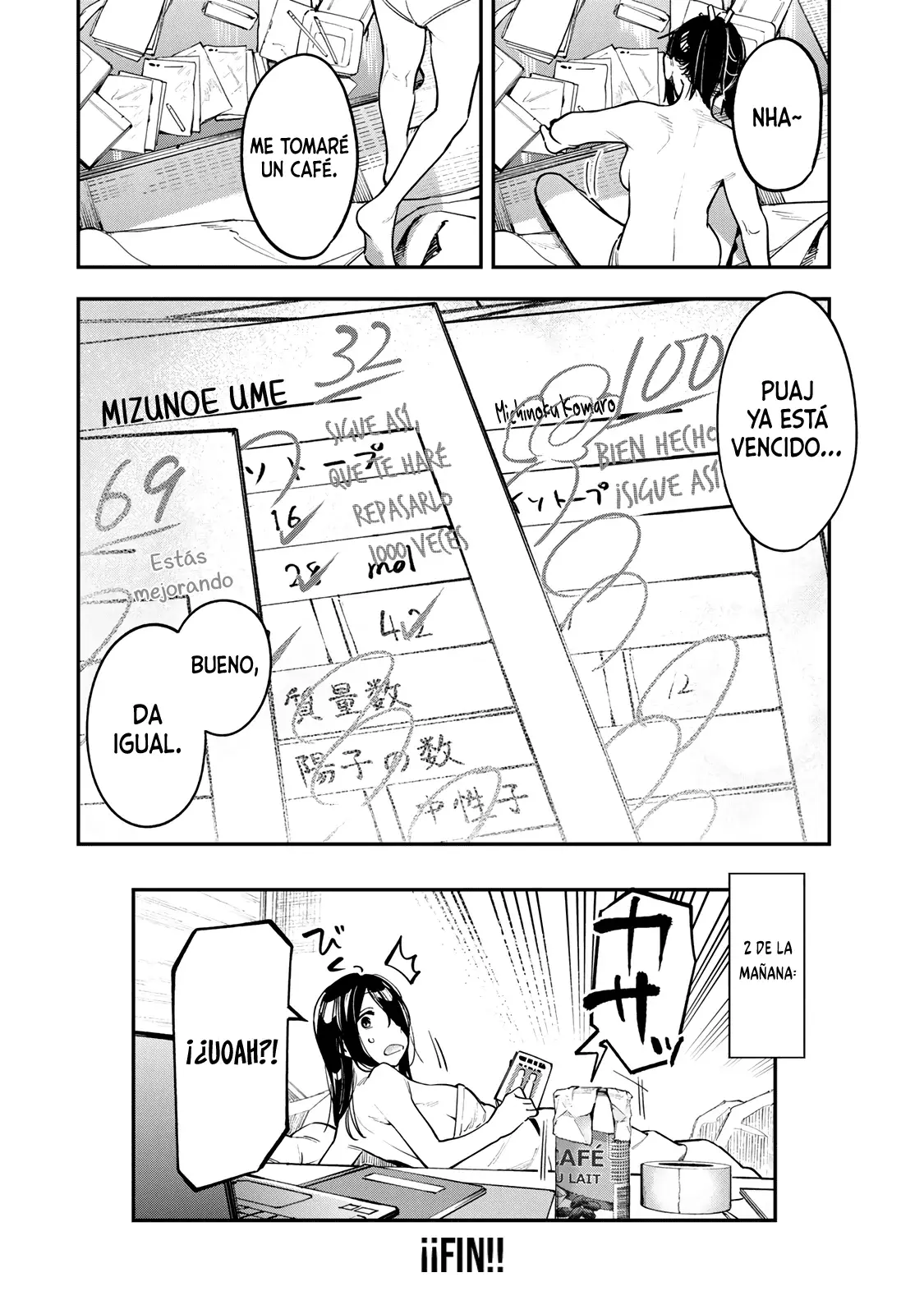 Seitokai ni mo Ana wa Aru! Capitulo 53: El mundo de Satomi página 9