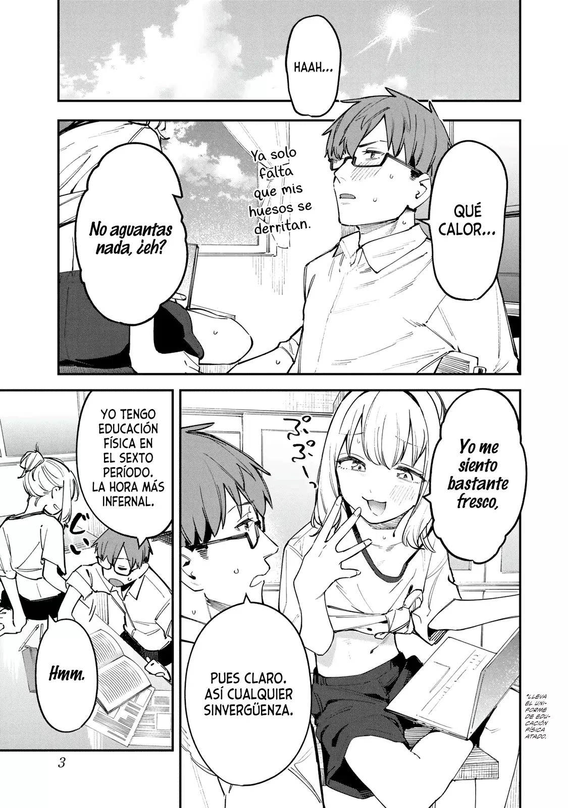 Seitokai ni mo Ana wa Aru! Capitulo 54: Un día agotadoramente caluroso página 2