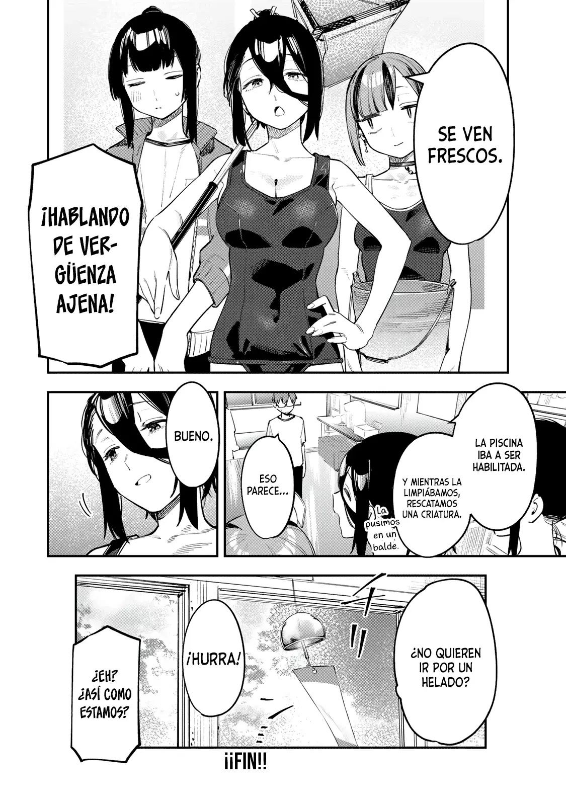 Seitokai ni mo Ana wa Aru! Capitulo 54: Un día agotadoramente caluroso página 9