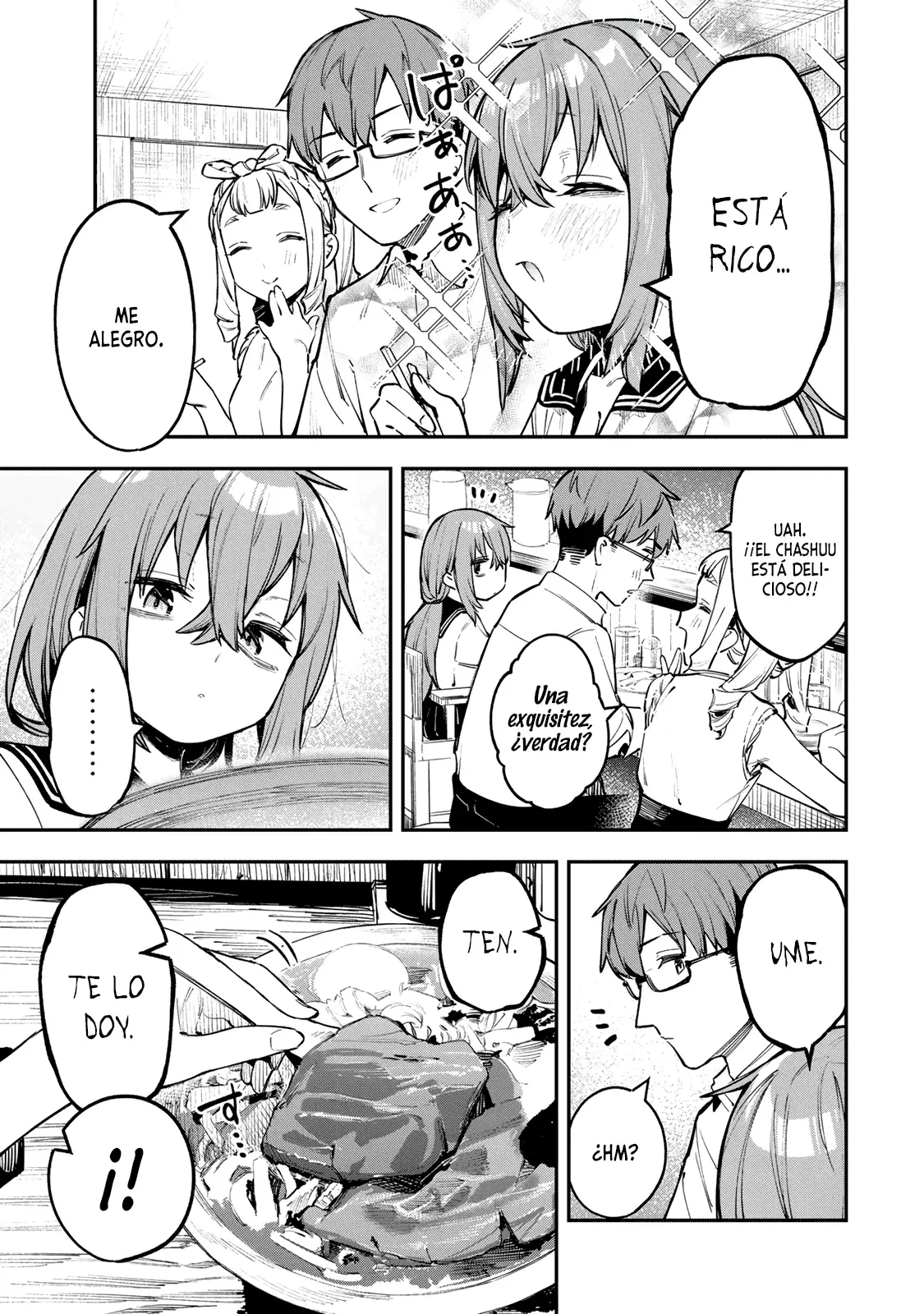 Seitokai ni mo Ana wa Aru! Capitulo 55: Komaro y el ramen página 8