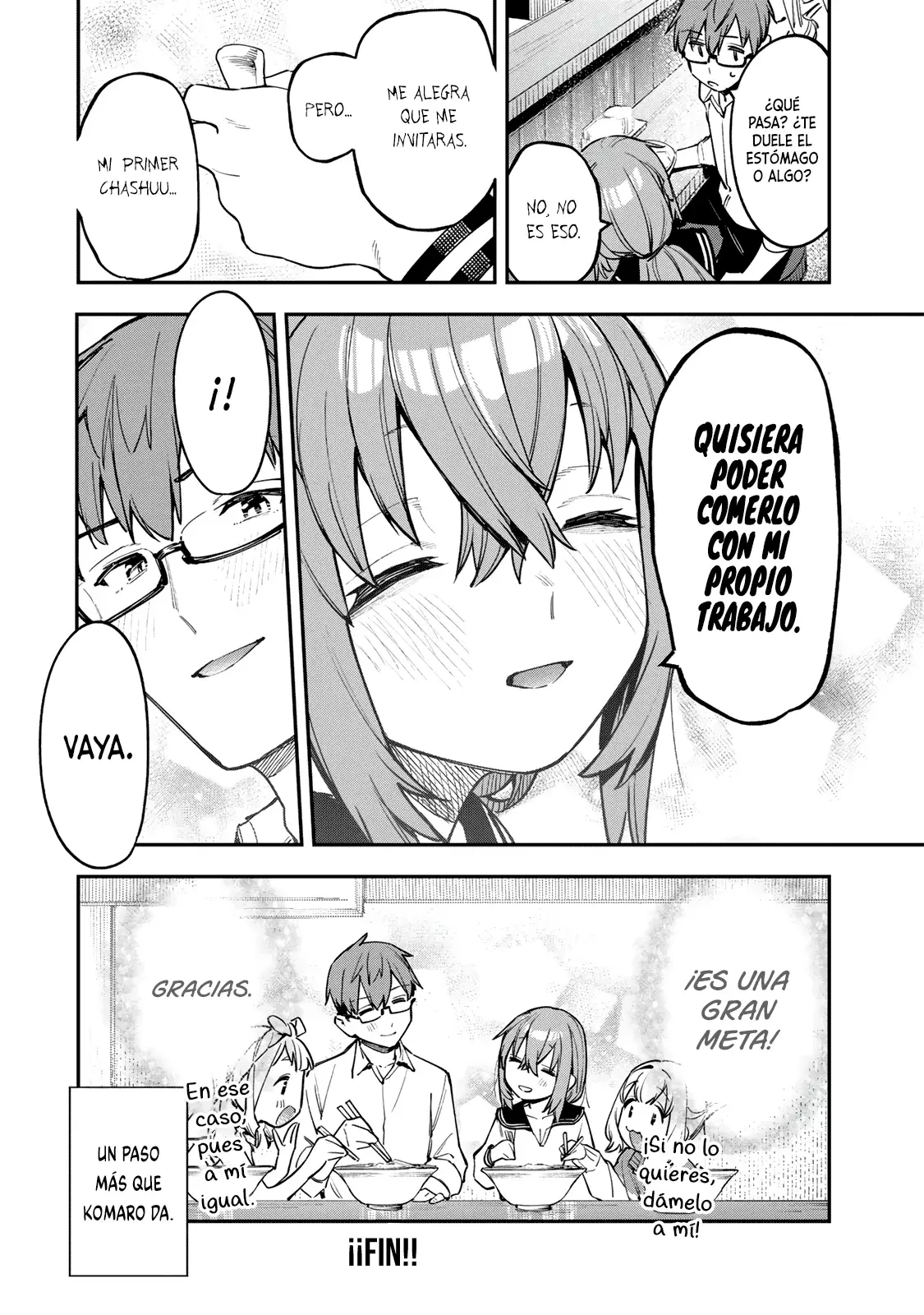 Seitokai ni mo Ana wa Aru! Capitulo 55: Komaro y el ramen página 9