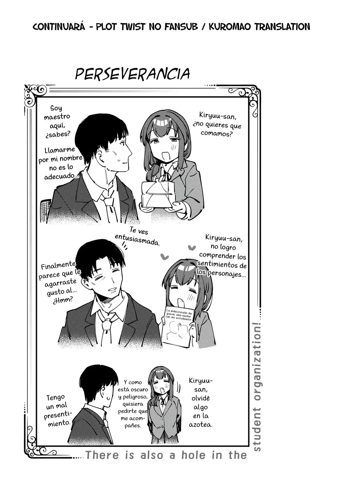 Seitokai ni mo Ana wa Aru! Capitulo 57: La verdad de Hisako página 10