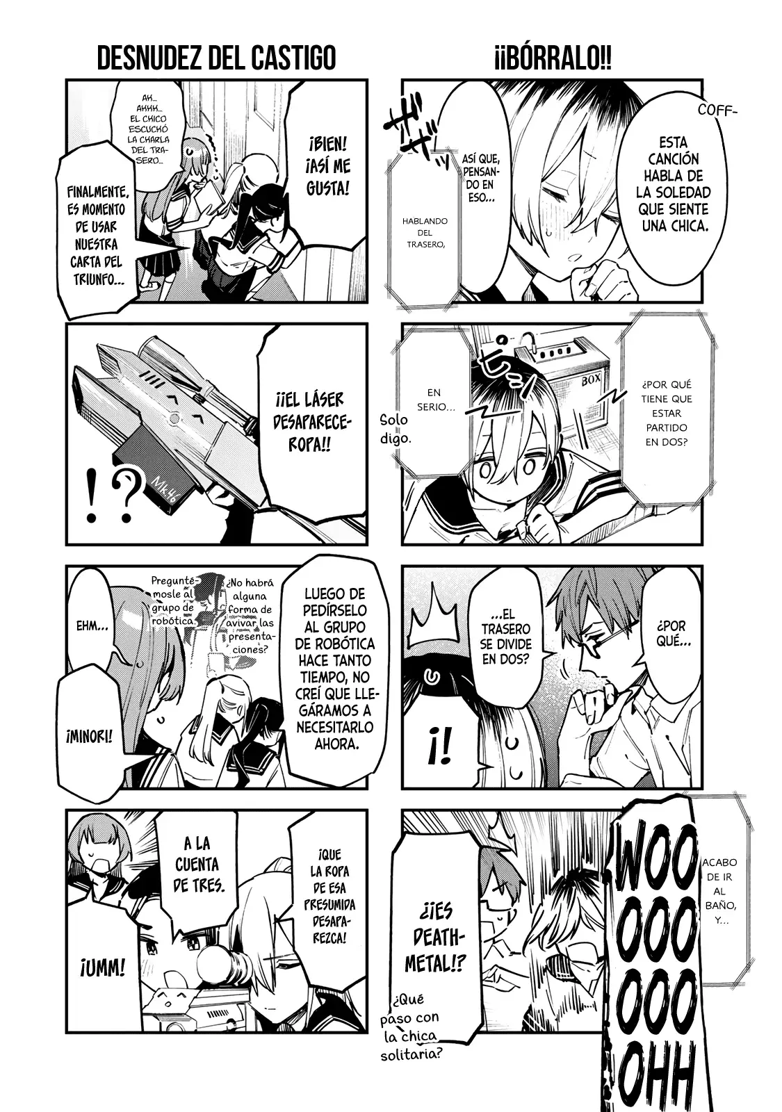 Seitokai ni mo Ana wa Aru! Capitulo 59: El megaplan de castigo de Kouki página 7