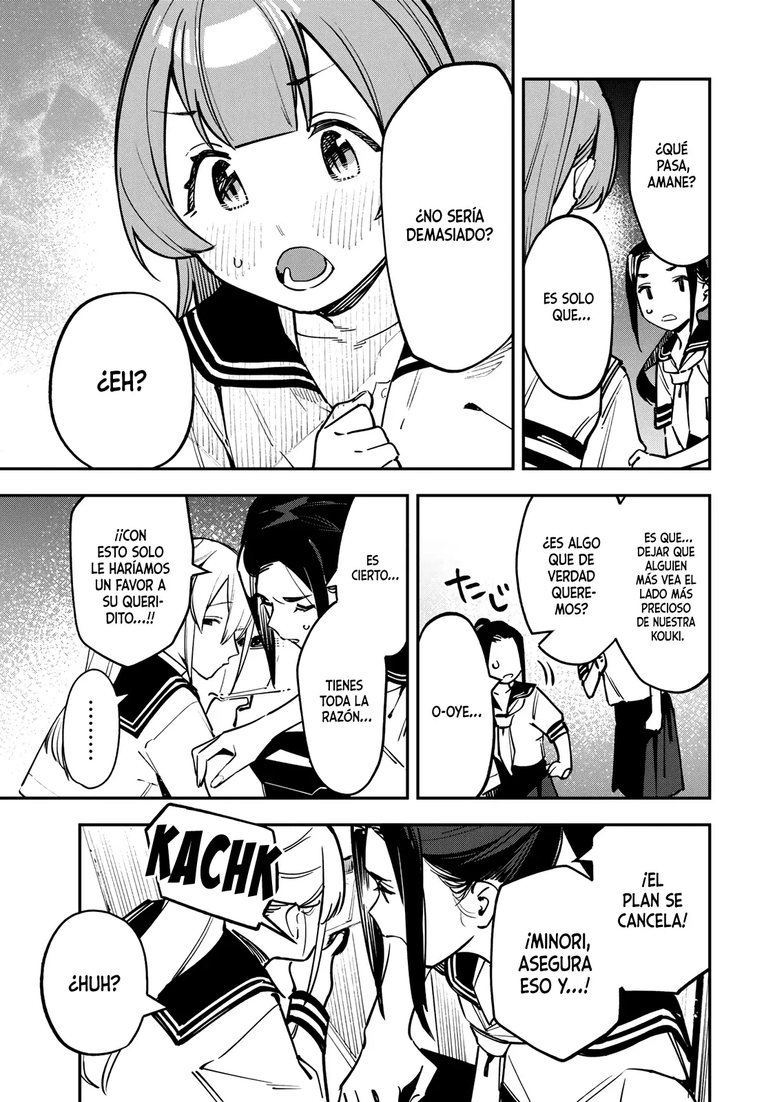 Seitokai ni mo Ana wa Aru! Capitulo 59: El megaplan de castigo de Kouki página 8