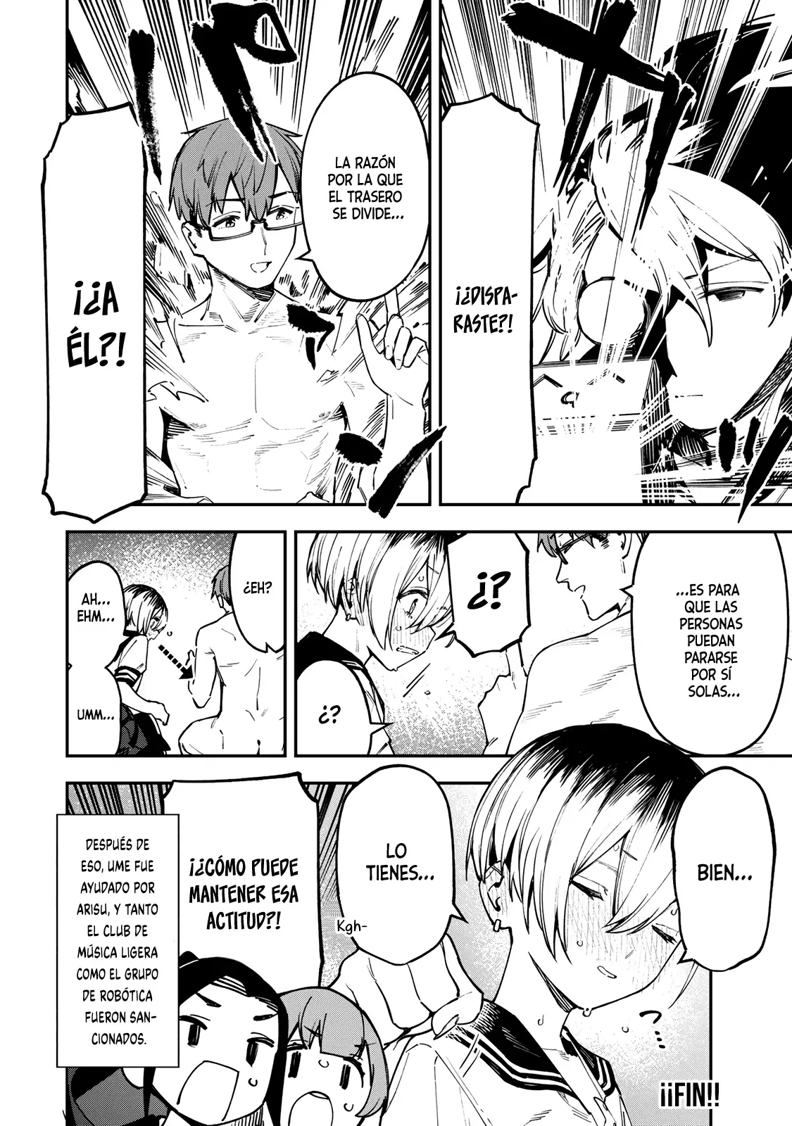 Seitokai ni mo Ana wa Aru! Capitulo 59: El megaplan de castigo de Kouki página 9