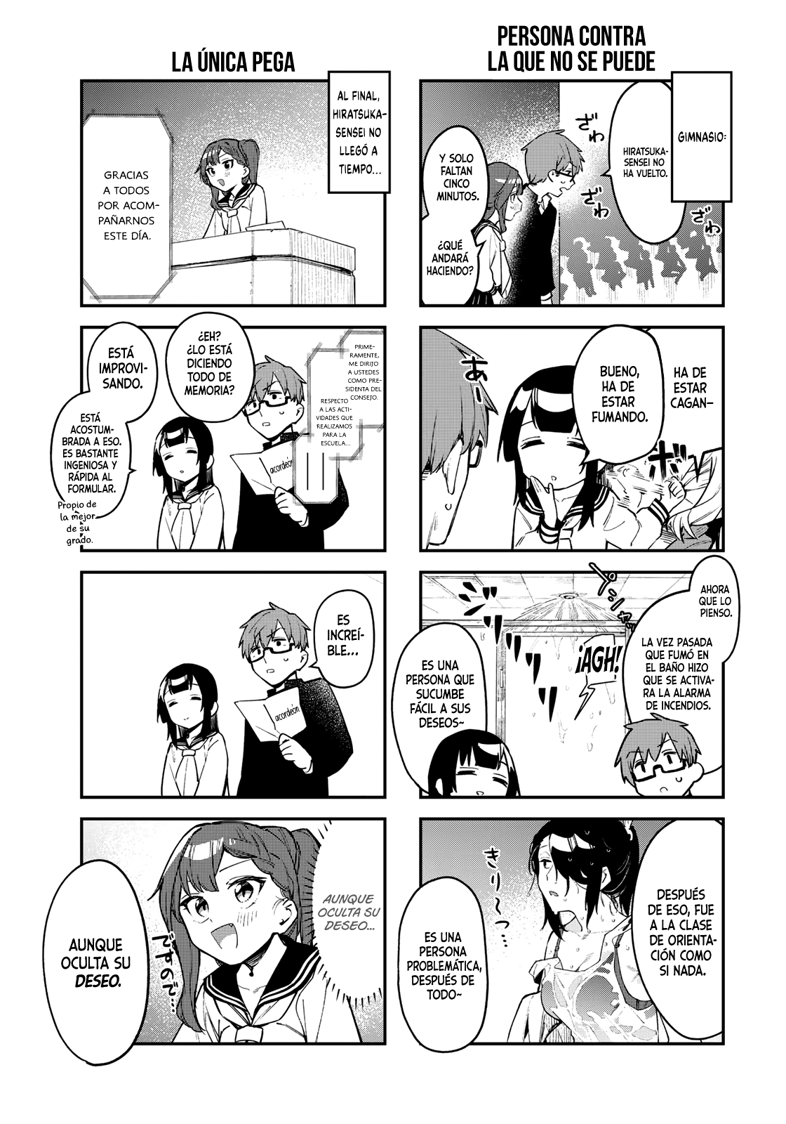 Seitokai ni mo Ana wa Aru! Capitulo 6: La presidenta fue tomada por Ume-kun página 3