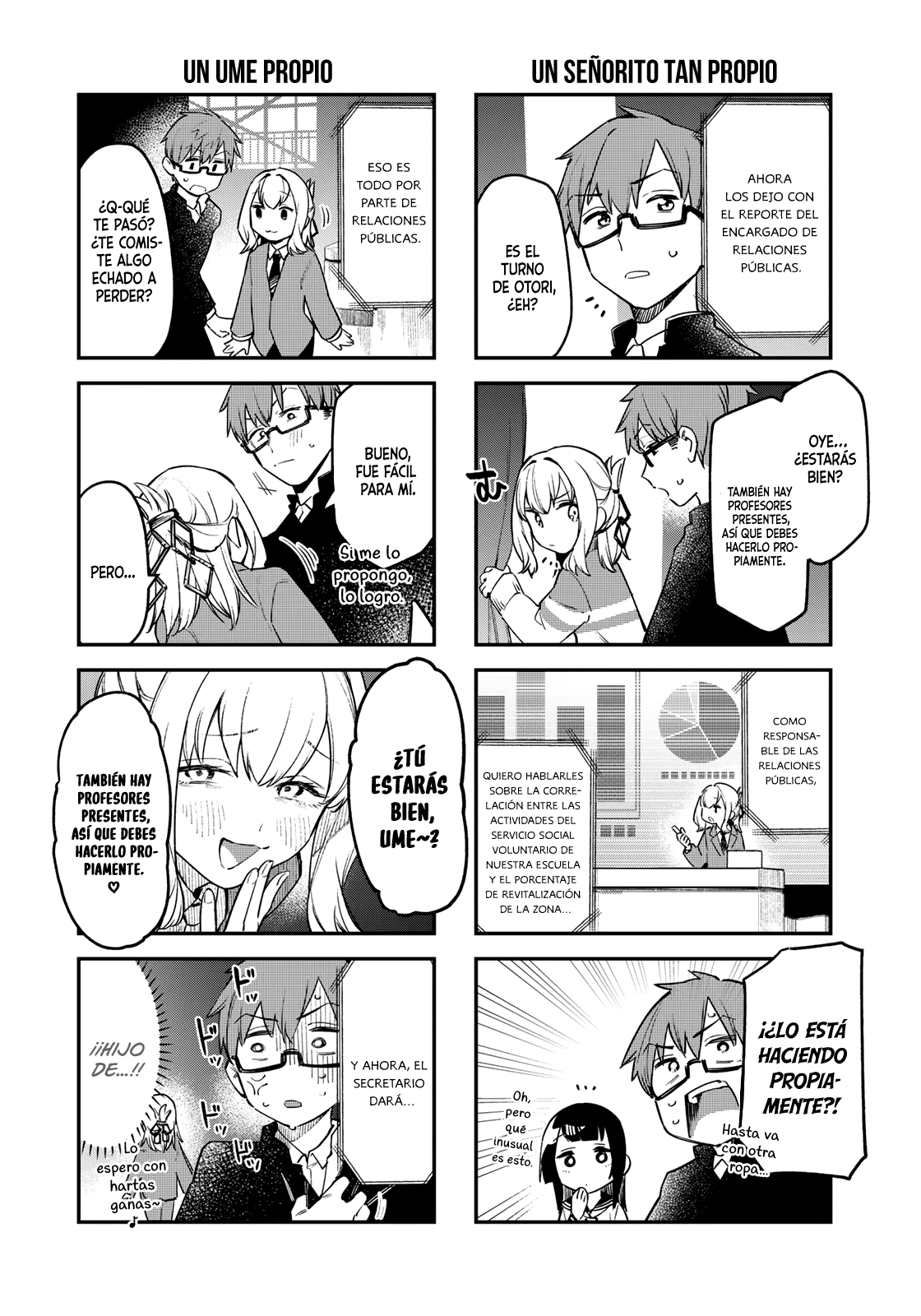Seitokai ni mo Ana wa Aru! Capitulo 6: La presidenta fue tomada por Ume-kun página 4