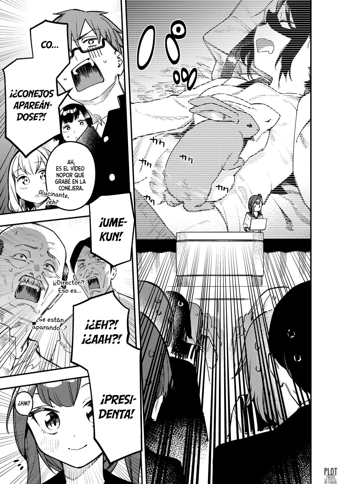 Seitokai ni mo Ana wa Aru! Capitulo 6: La presidenta fue tomada por Ume-kun página 7