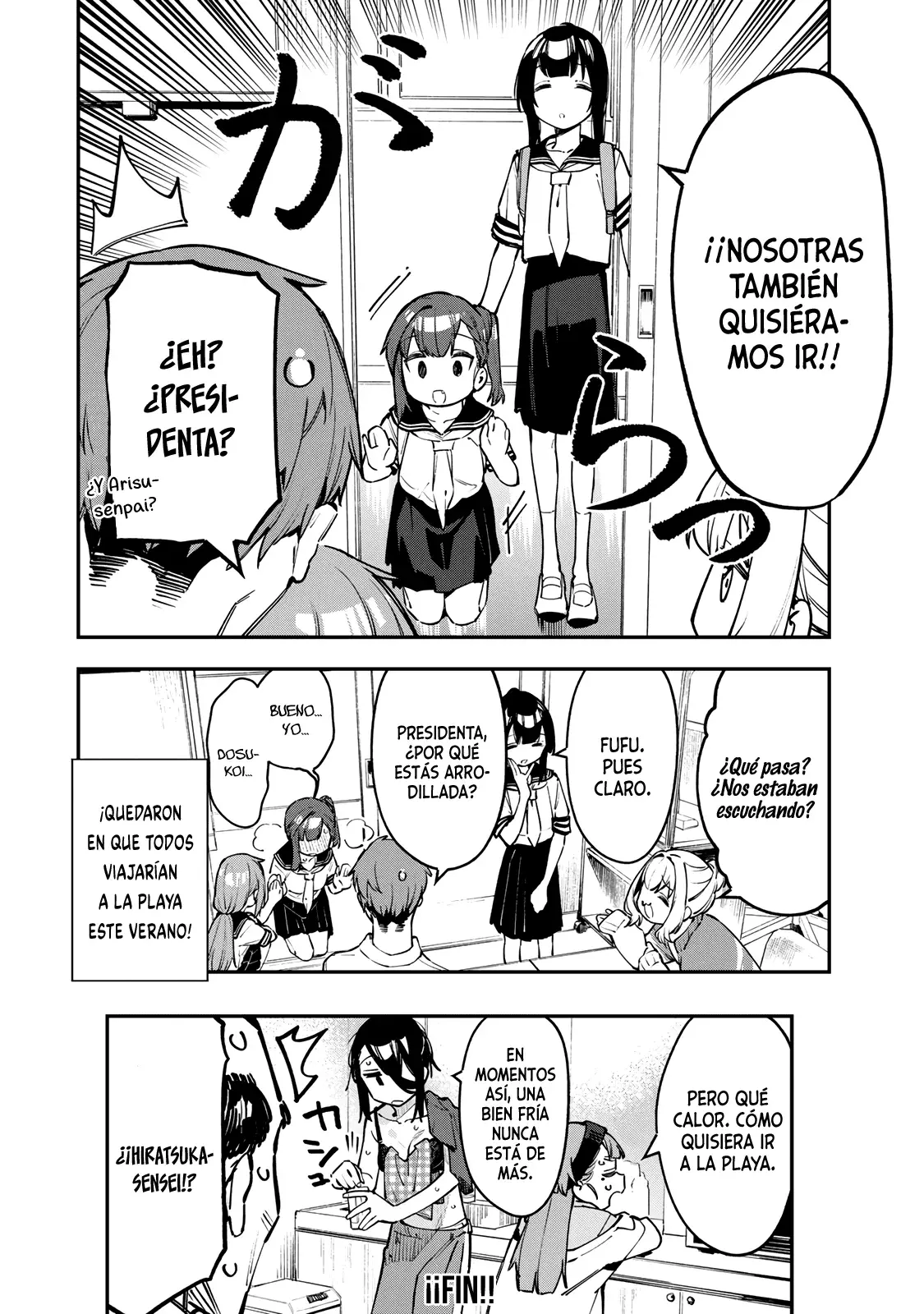 Seitokai ni mo Ana wa Aru! Capitulo 60: Se acercan las vacaciones de verano página 9
