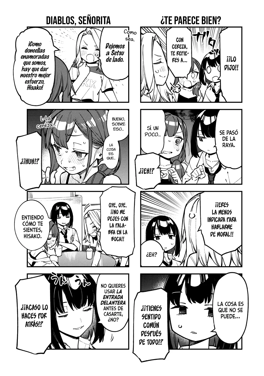 Seitokai ni mo Ana wa Aru! Capitulo 62: Go! ¡Chicas escandalosas! página 8