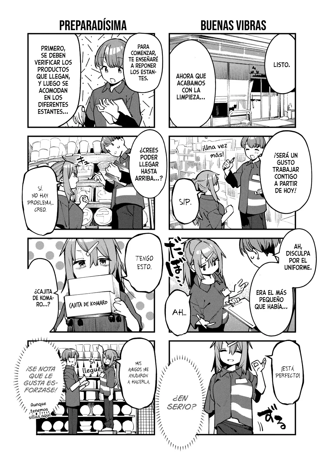 Seitokai ni mo Ana wa Aru! Capitulo 63: El primer trabajo de Komaro página 5