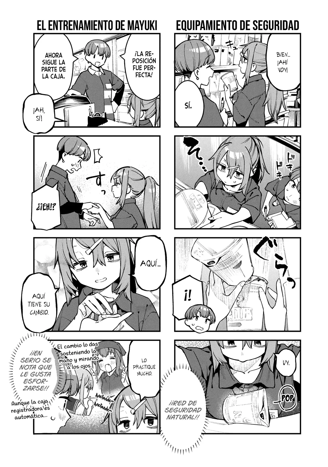 Seitokai ni mo Ana wa Aru! Capitulo 63: El primer trabajo de Komaro página 6