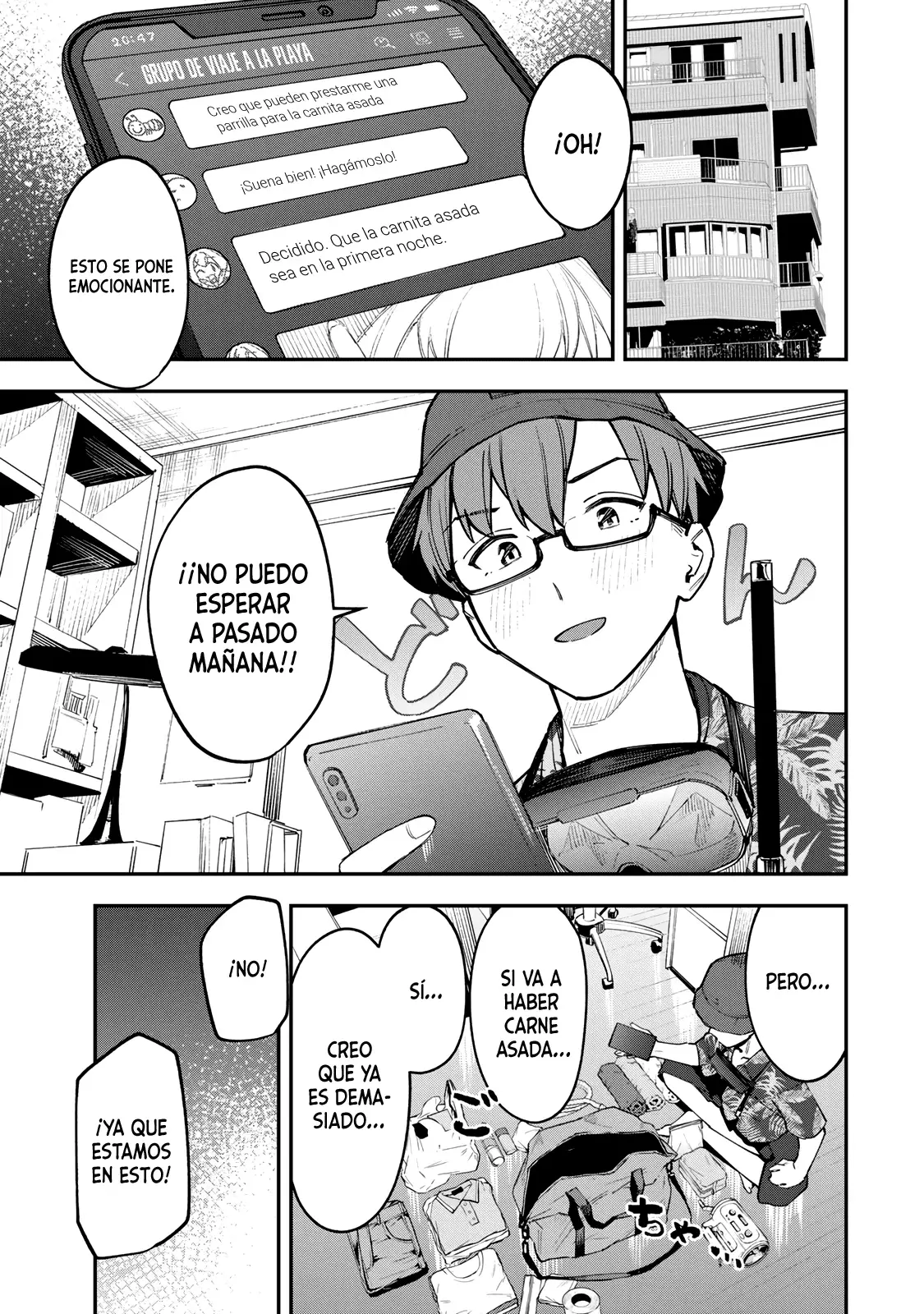 Seitokai ni mo Ana wa Aru! Capitulo 64: Viaje de verano a la playa 1 página 2